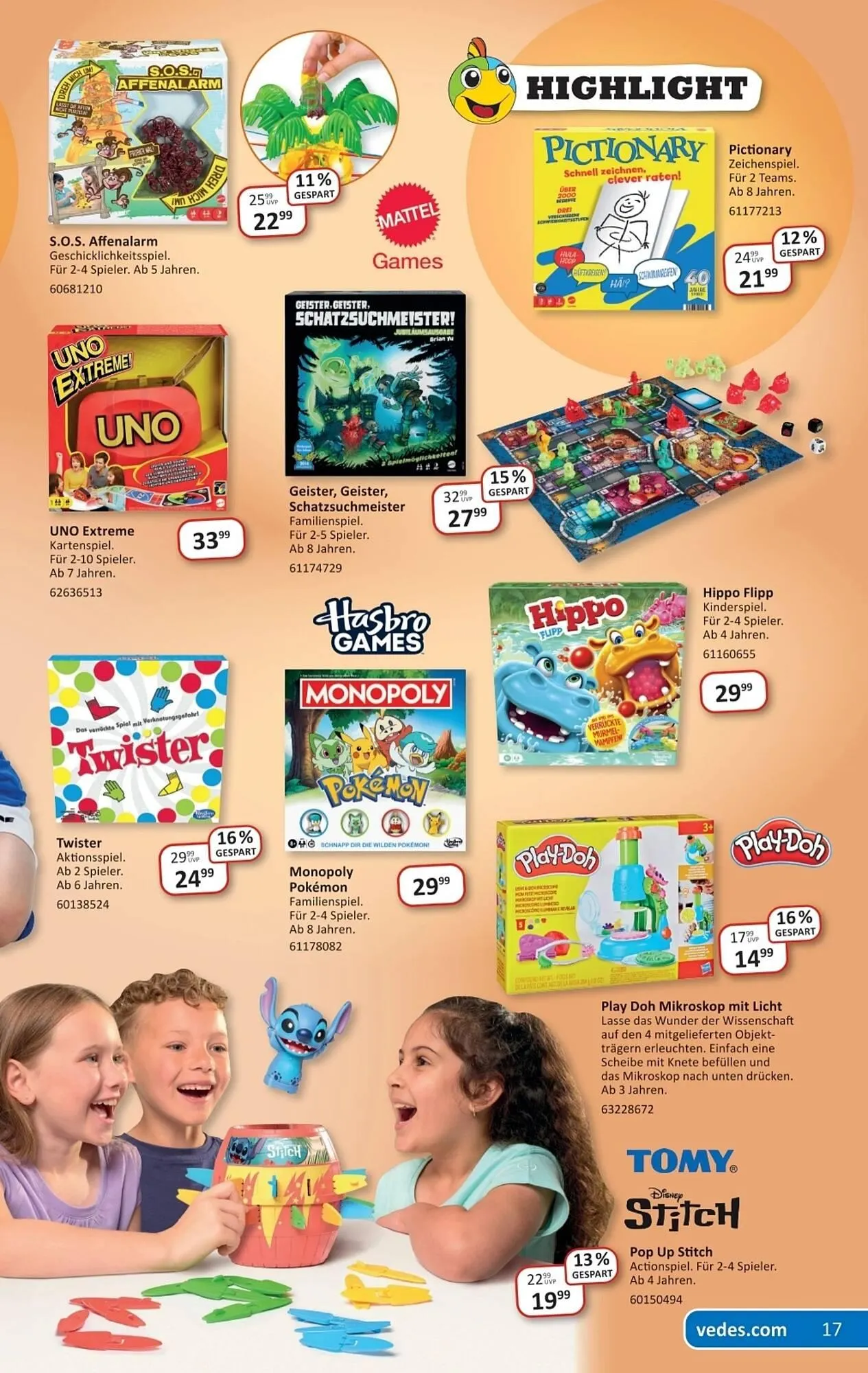 Vedes Prospekt von 31. März bis 1. Mai 2025 - Prospekt seite 17