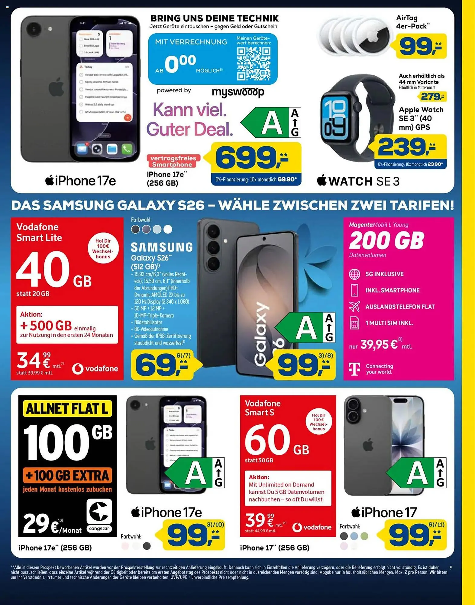 Euronics Prospekt von 2. Mai bis 8. Mai 2026 - Prospekt seite 9