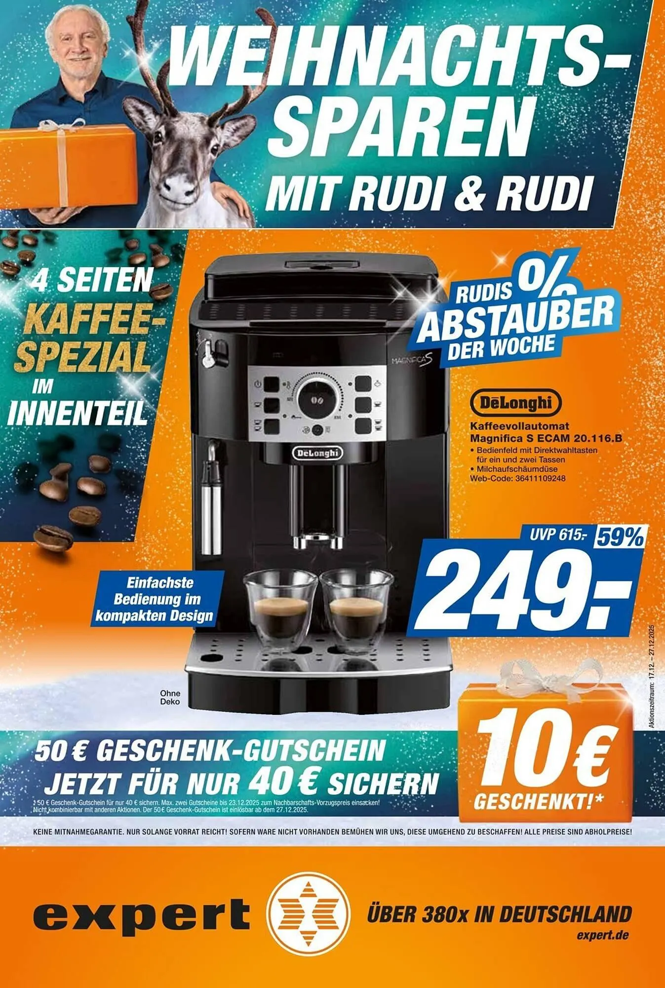 Expert Prospekt von 17. Dezember bis 27. Dezember 2025 - Prospekt seite 1
