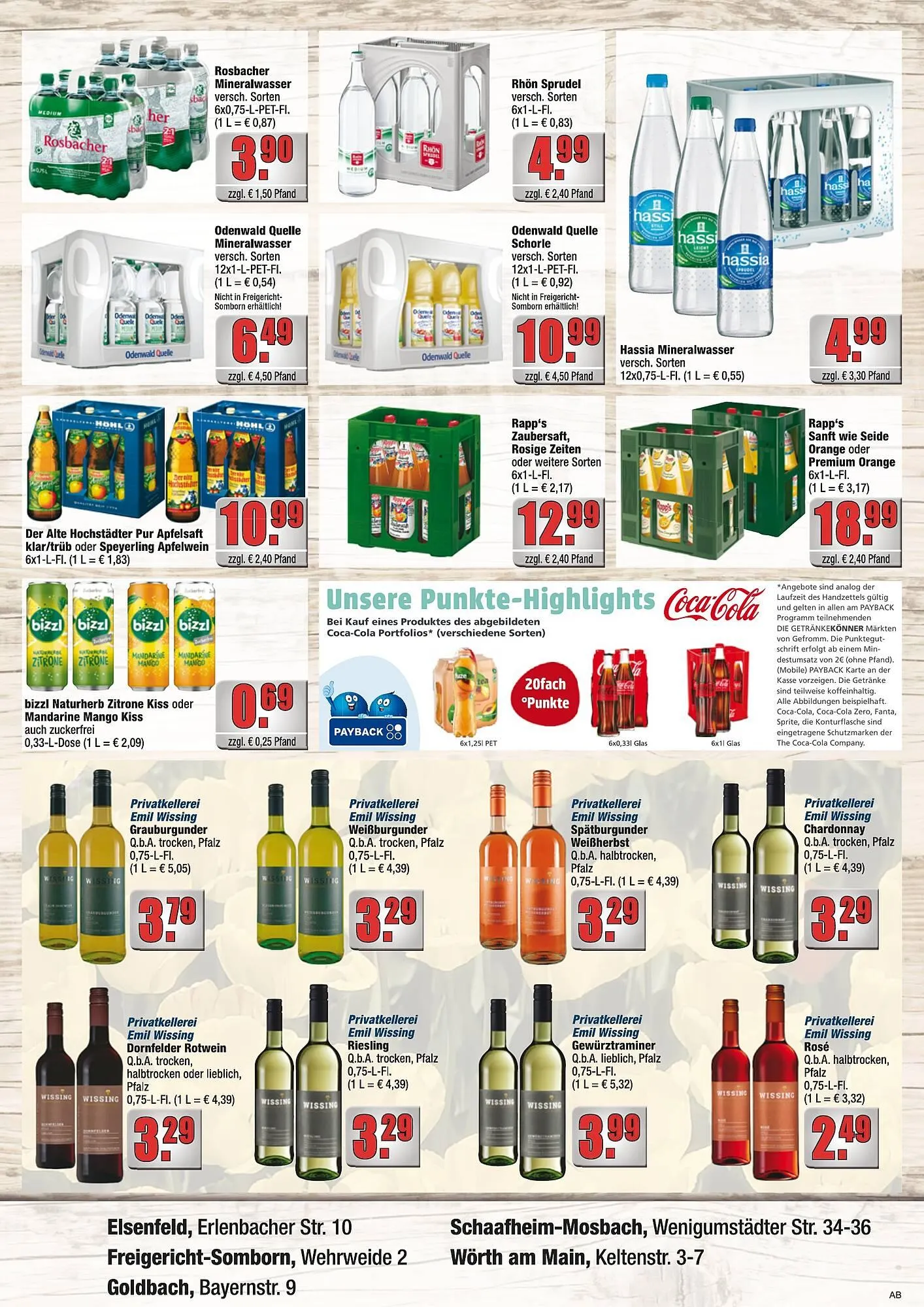 alldrink Prospekt von 14. April bis 26. April 2025 - Prospekt seite 4