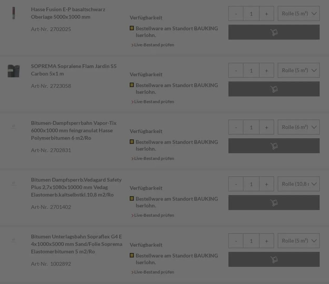 Bauking von 30. Juni bis 9. Juli 2025 - Prospekt seite 18