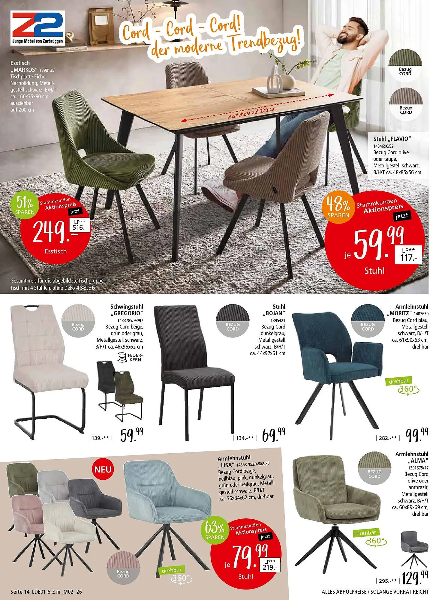 Zurbrüggen Prospekt von 9. Januar bis 26. Januar 2026 - Prospekt seite 16