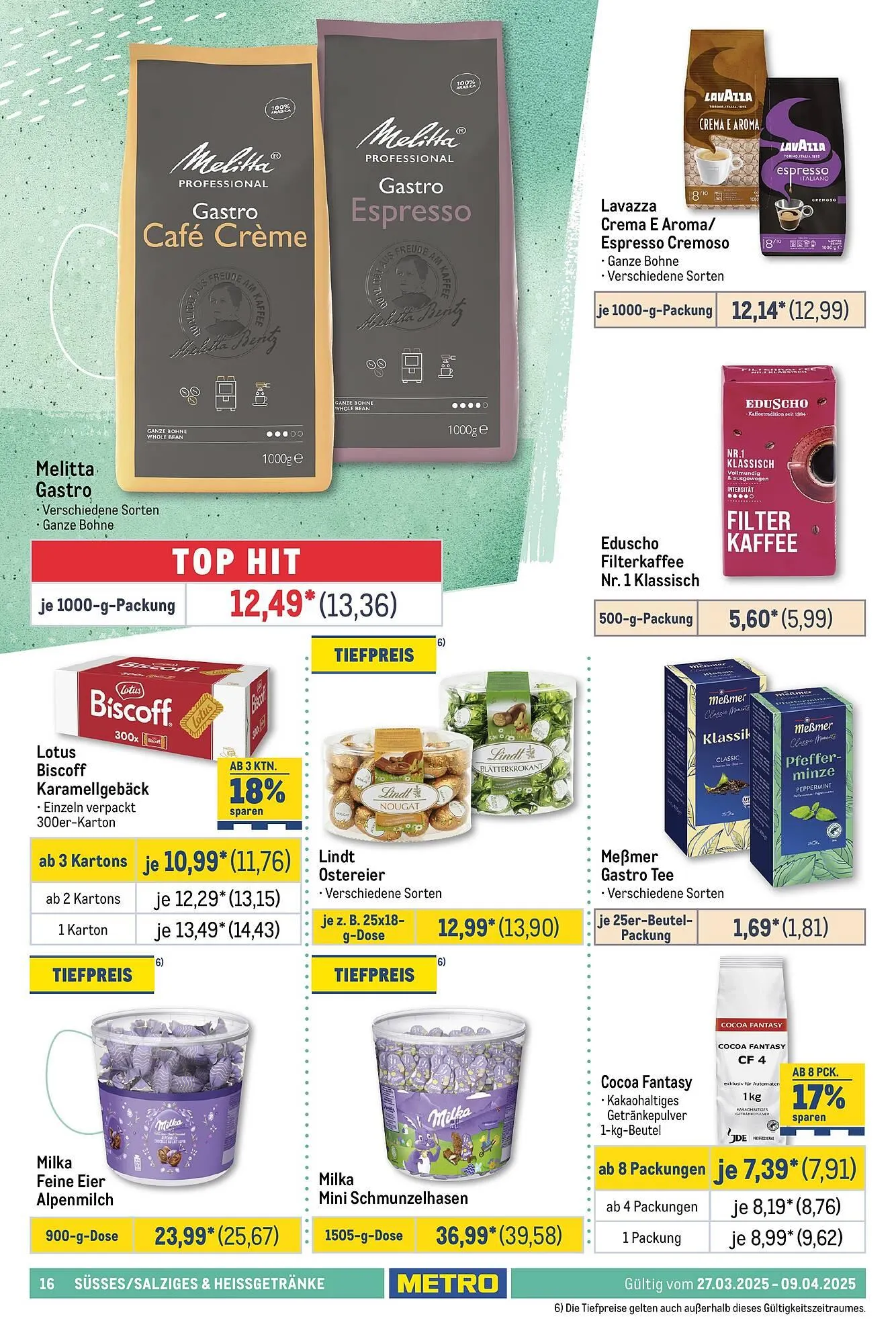 METRO Prospekt von 27. März bis 9. April 2025 - Prospekt seite 16