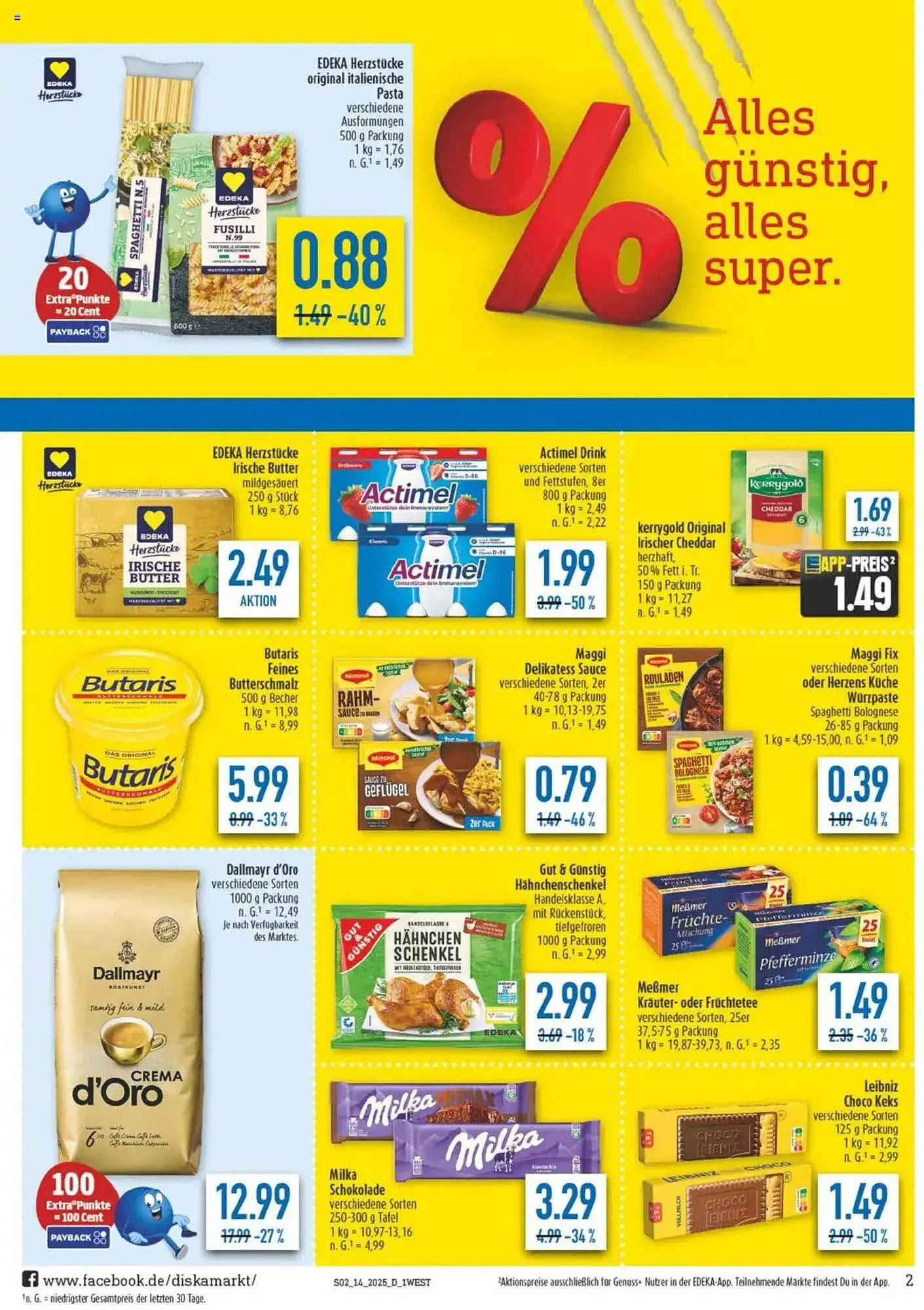 diska Prospekt von 31. März bis 5. April 2025 - Prospekt seite 2