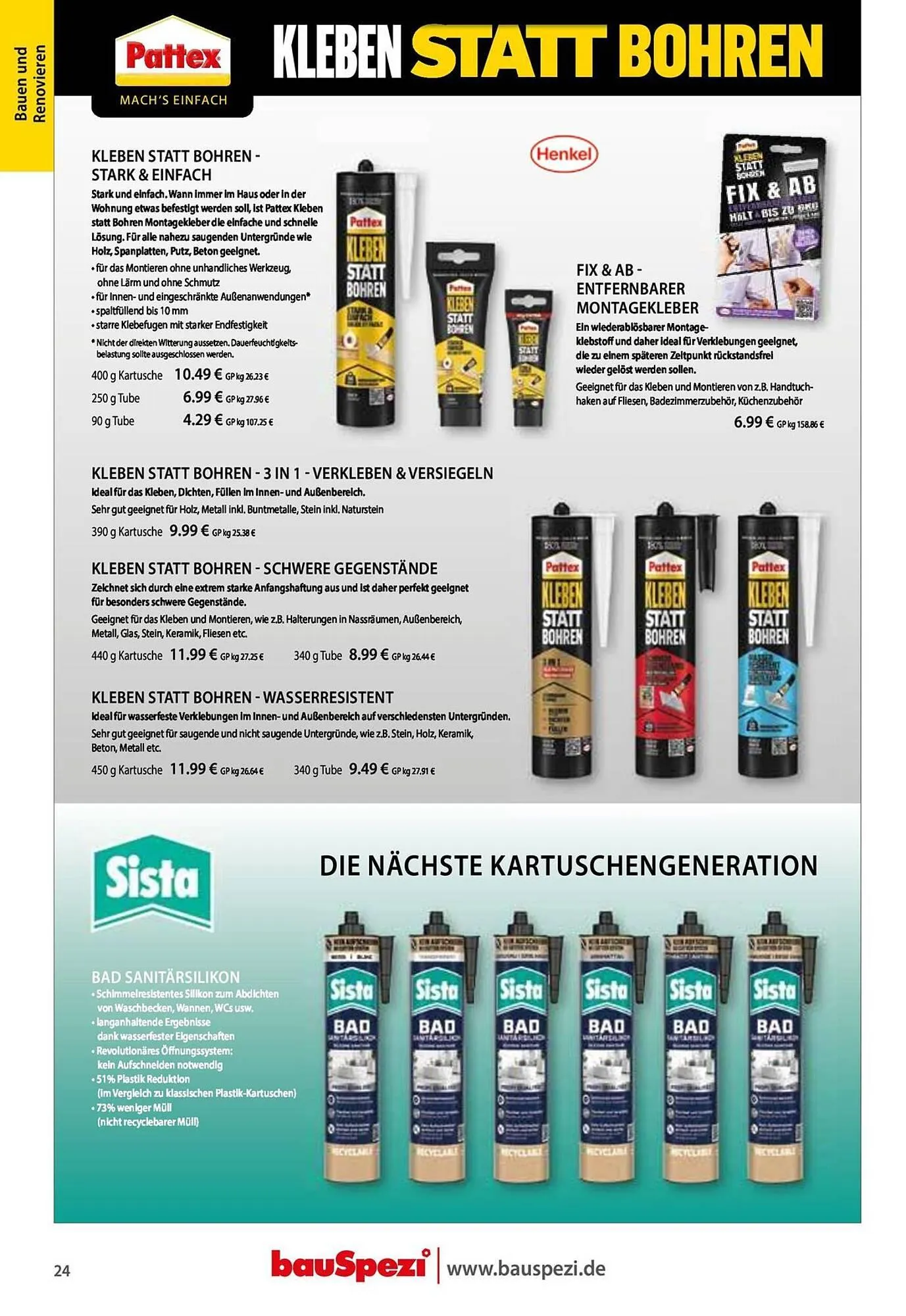 BauSpezi Prospekt von 15. April bis 31. Dezember 2026 - Prospekt seite 26