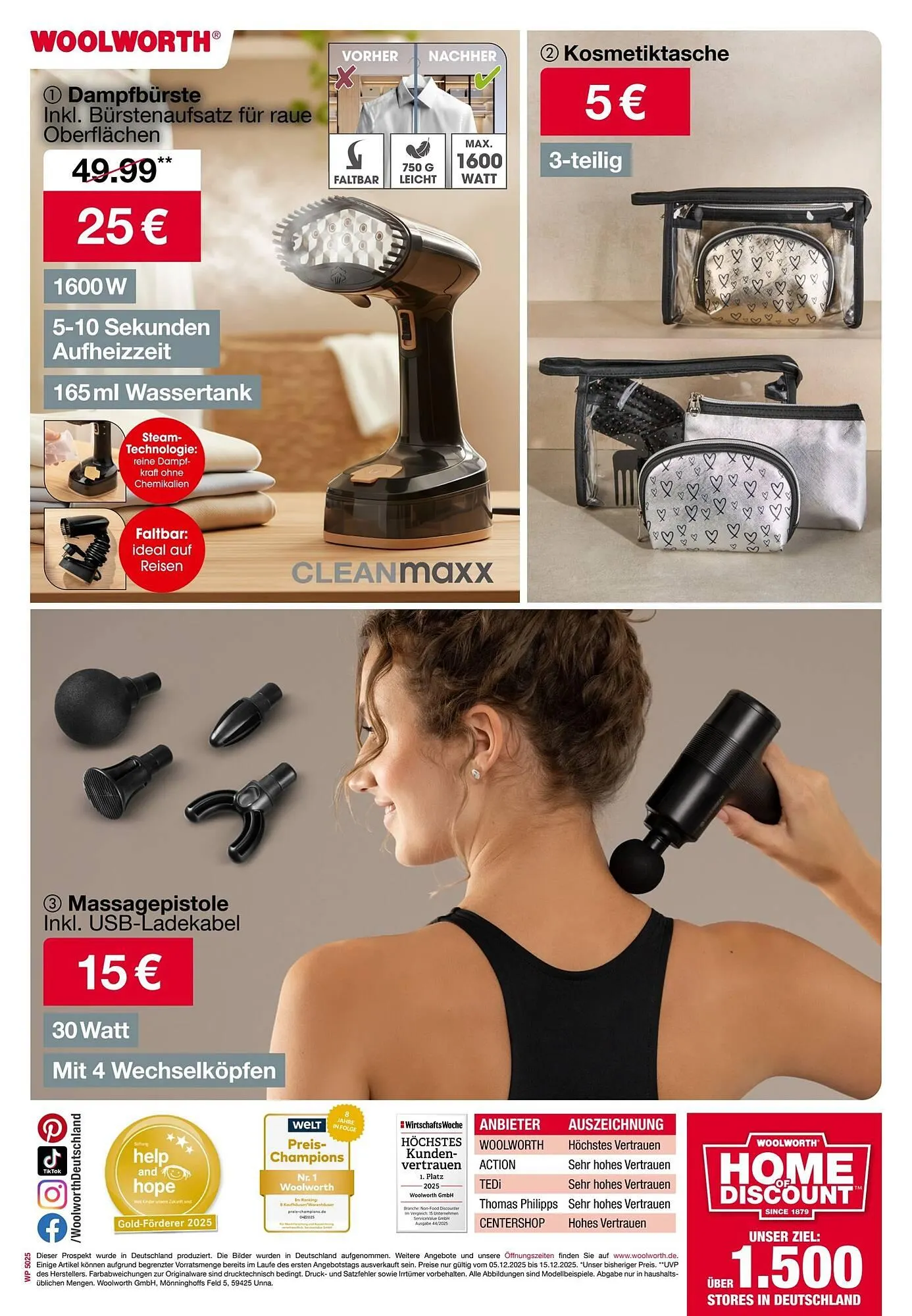 Woolworth Prospekt von 5. Dezember bis 16. Dezember 2025 - Prospekt seite 16