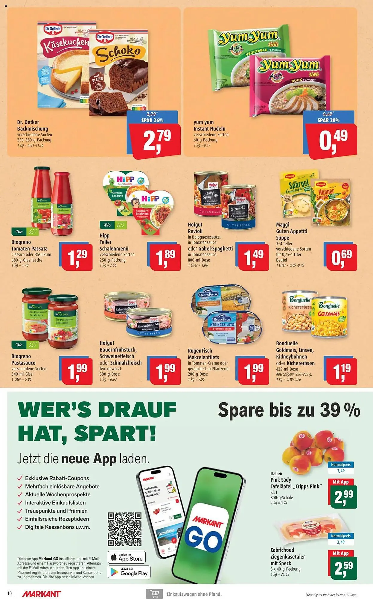 Markant Prospekt von 20. April bis 25. April 2026 - Prospekt seite 10