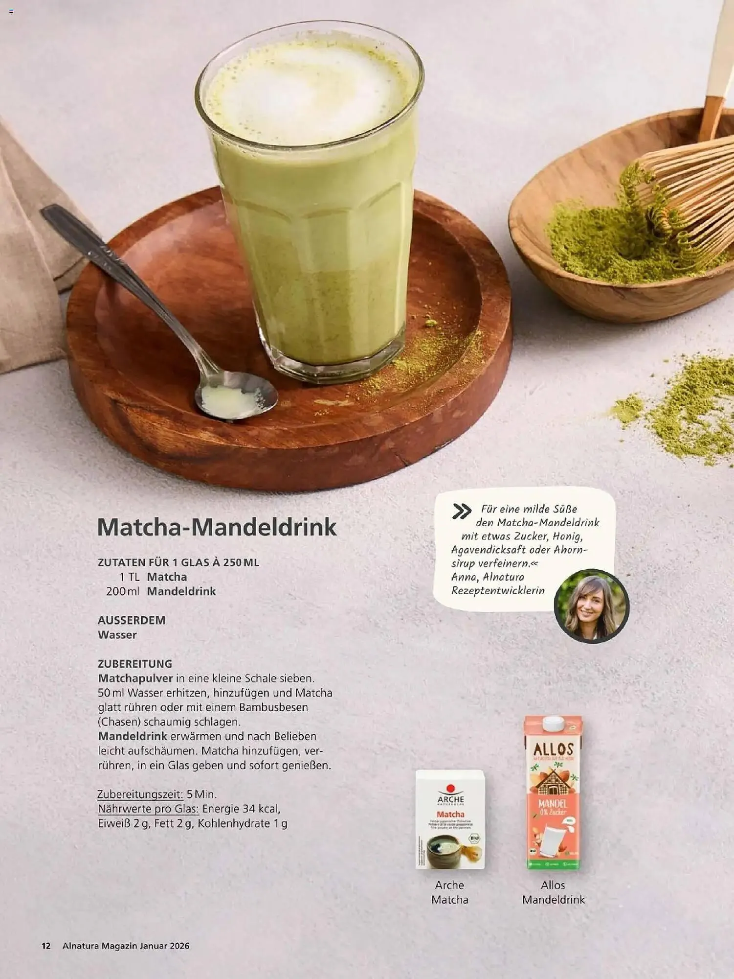 Alnatura Prospekt von 1. Januar bis 31. Januar 2026 - Prospekt seite 12