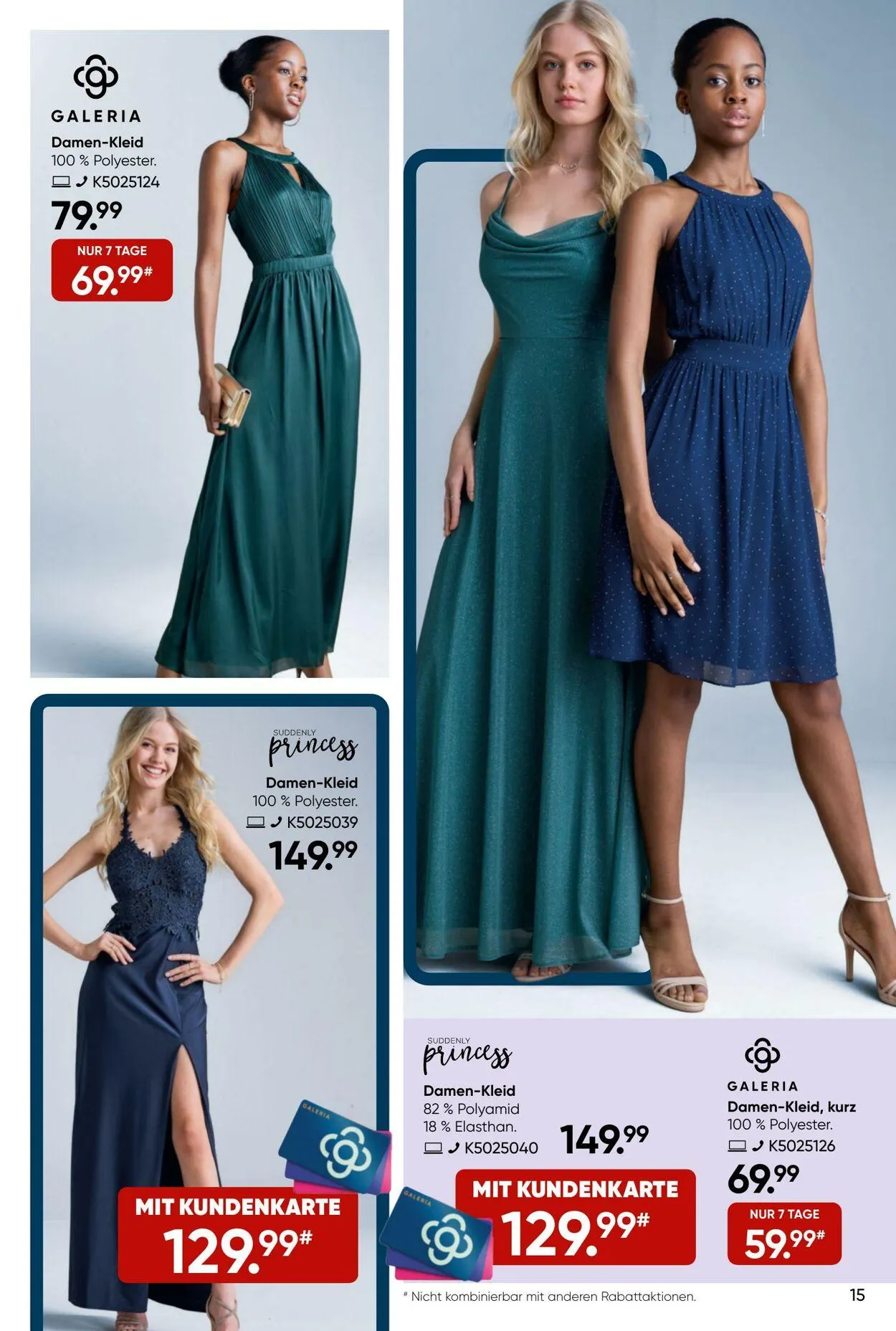 GALERIA Kaufhof Aktueller Prospekt von 19. März bis 25. März 2025 - Prospekt seite 15