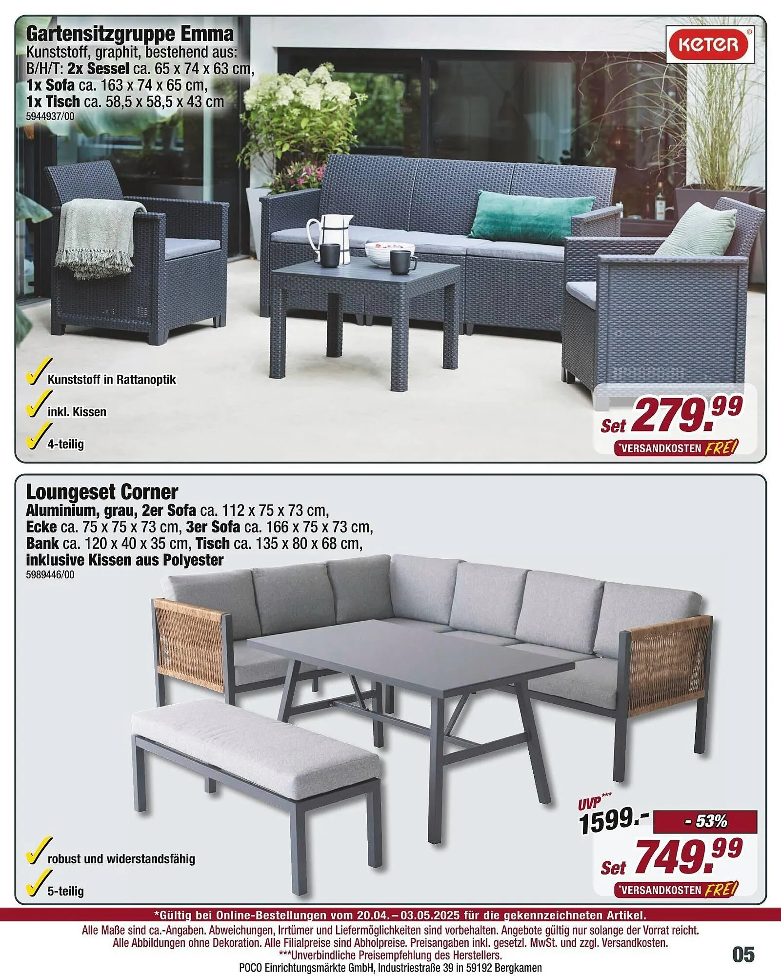 Poco Prospekt von 20. April bis 3. Mai 2025 - Prospekt seite 5