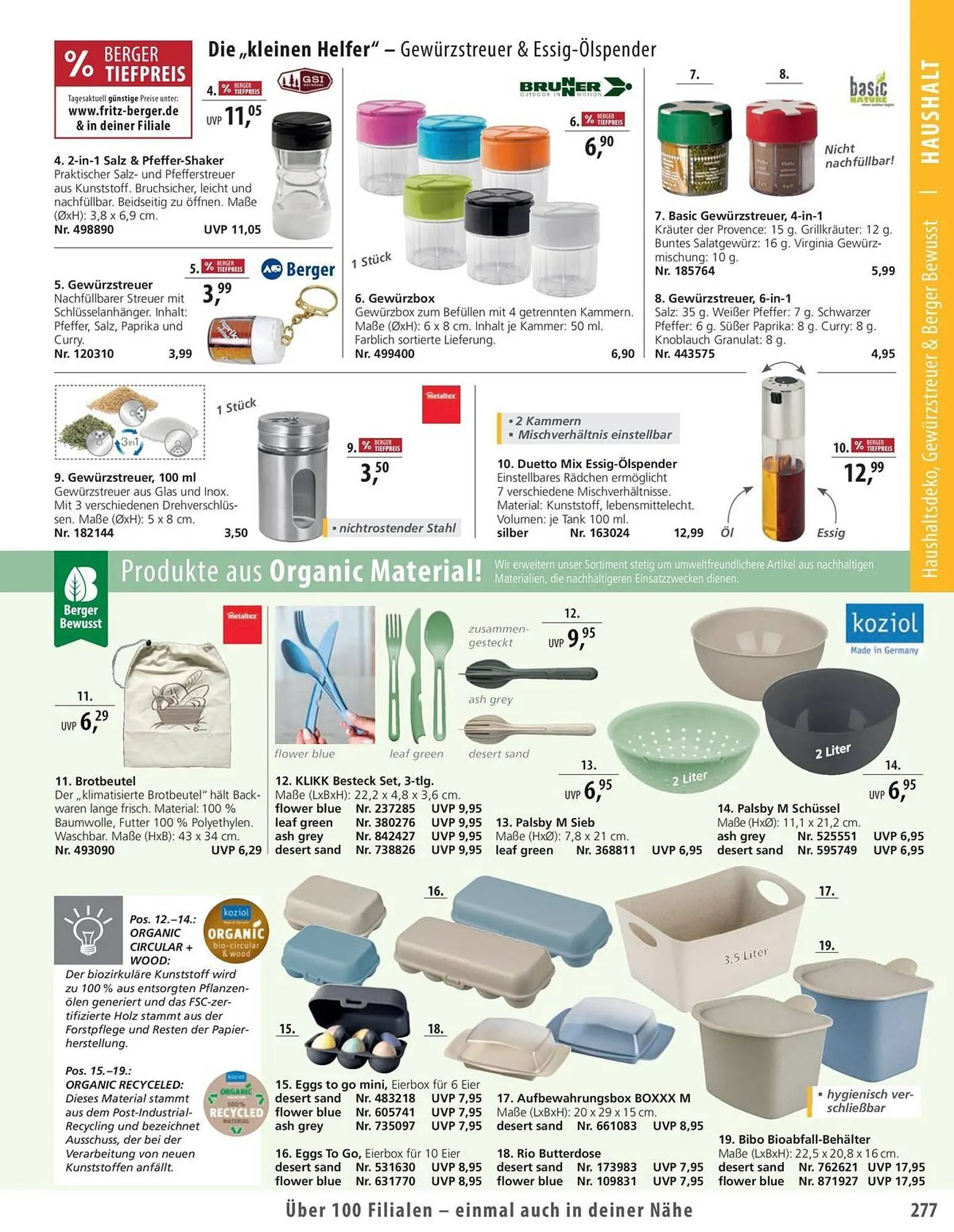 Fritz Berger Prospekt von 27. Mai bis 31. Dezember 2025 - Prospekt seite 277