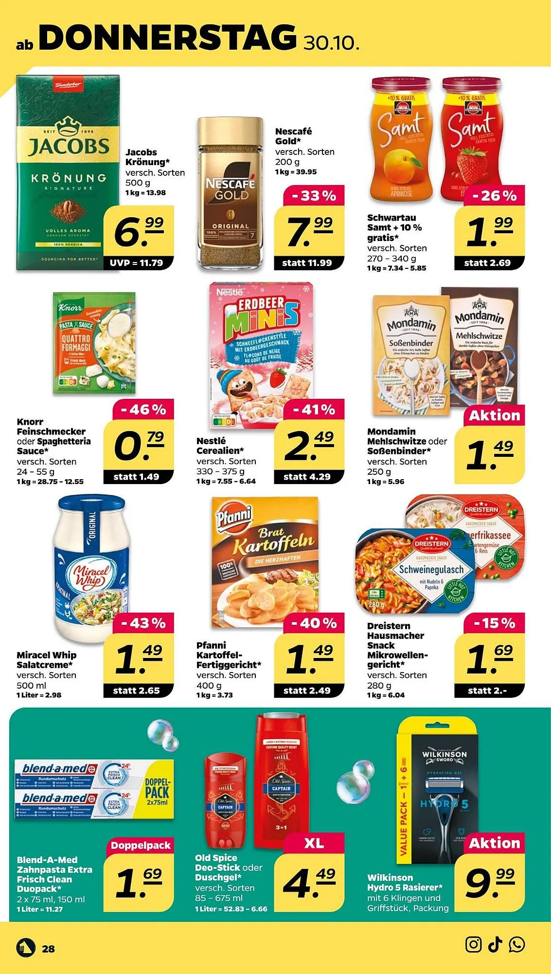 NETTO Prospekt von 27. Oktober bis 1. November 2025 - Prospekt seite 30