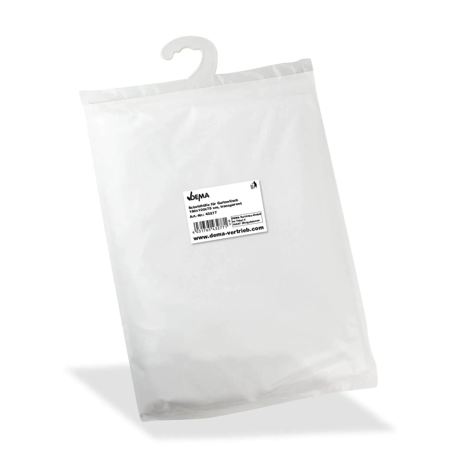 Schutzhülle Abdeckung für Gartentisch 180x100x75 cm