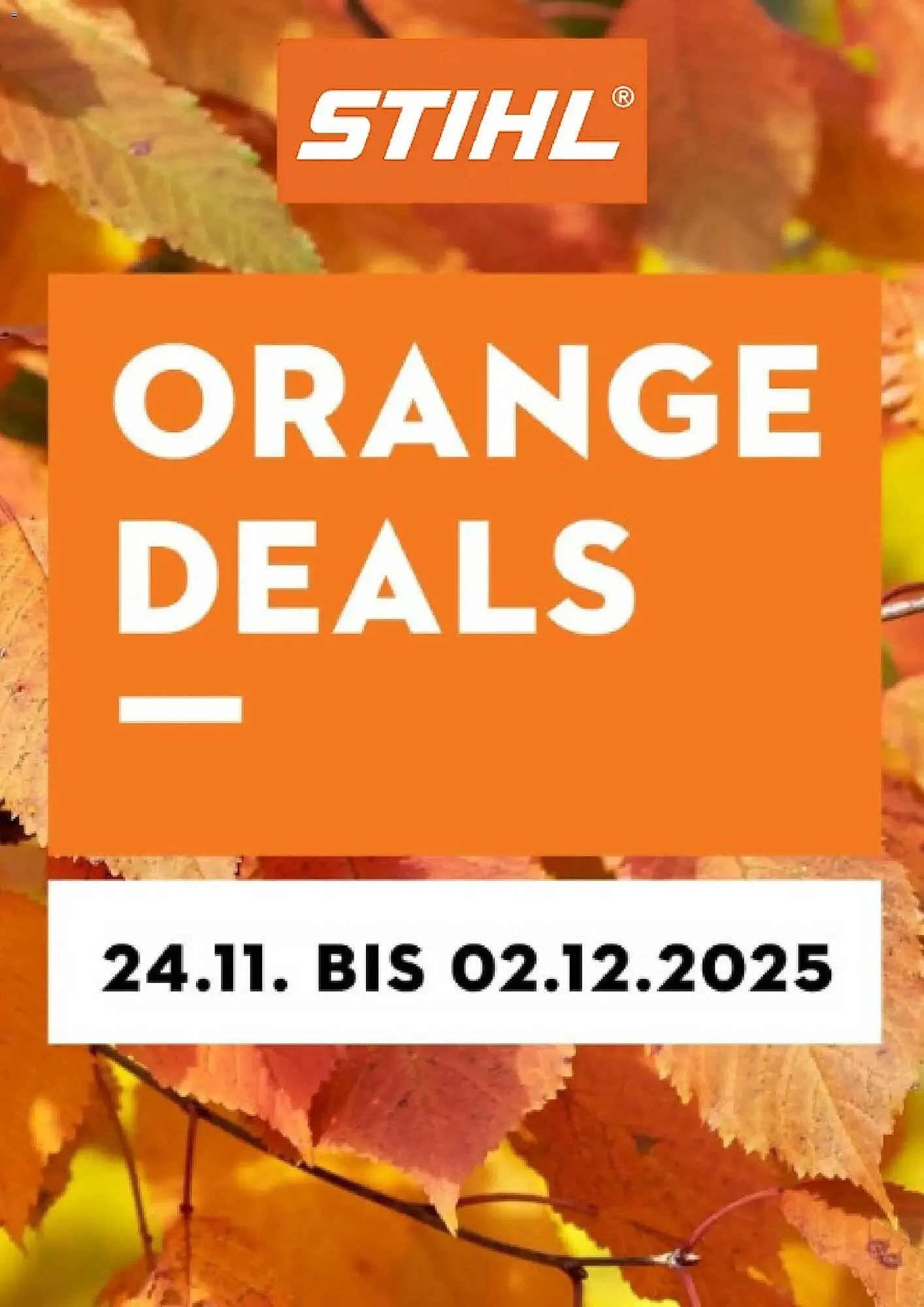 STIHL Prospekt von 24. November bis 2. Dezember 2025 - Prospekt seite 1
