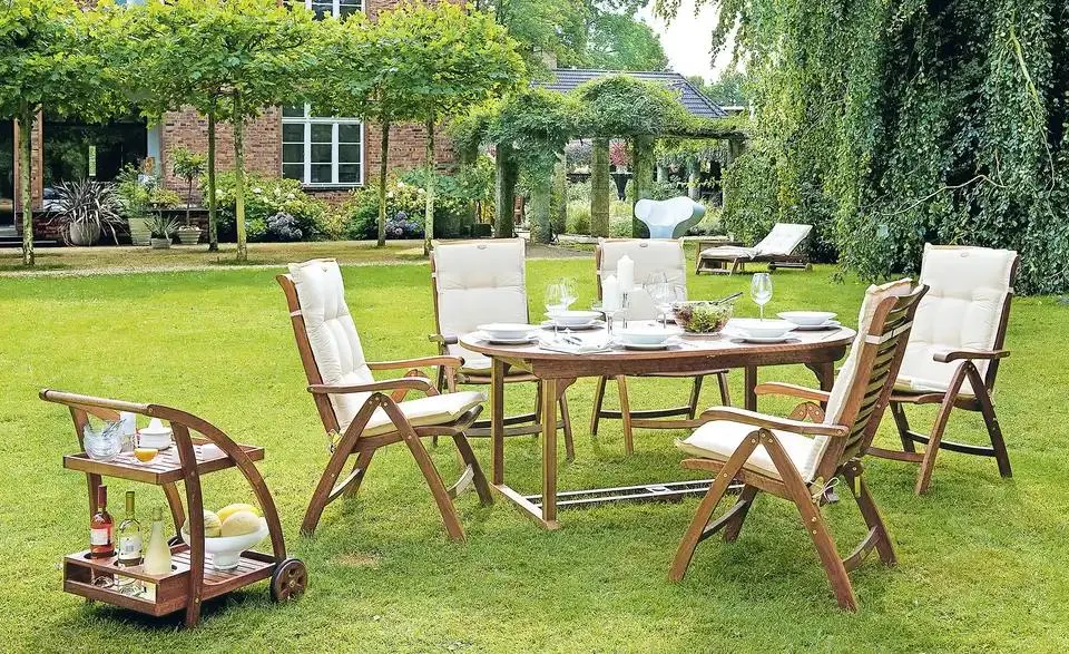 Yorkshire Klappsessel Eukalyptusholz Holstein Premium