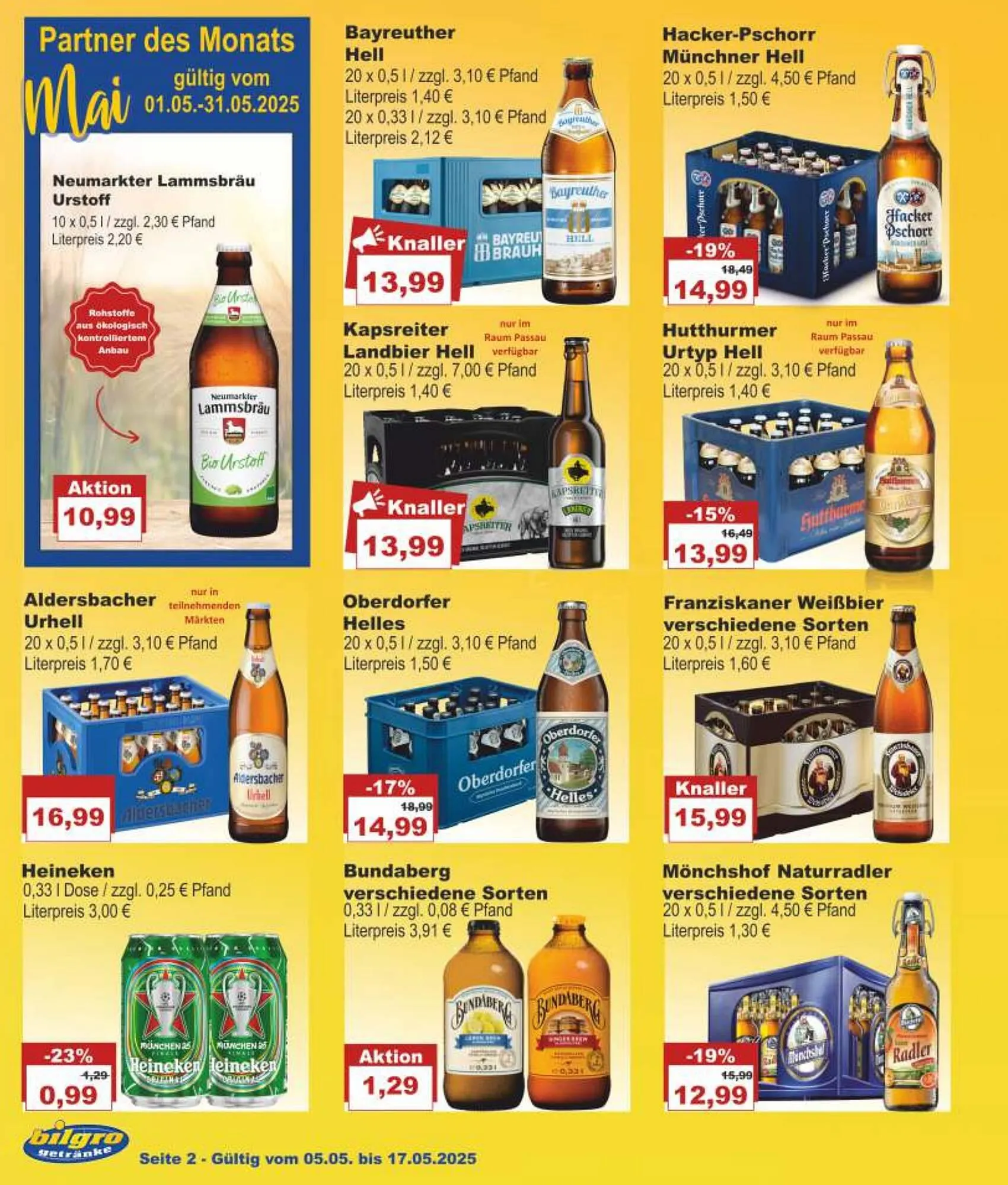 Bilgro Prospekt von 5. Mai bis 17. Mai 2025 - Prospekt seite 2
