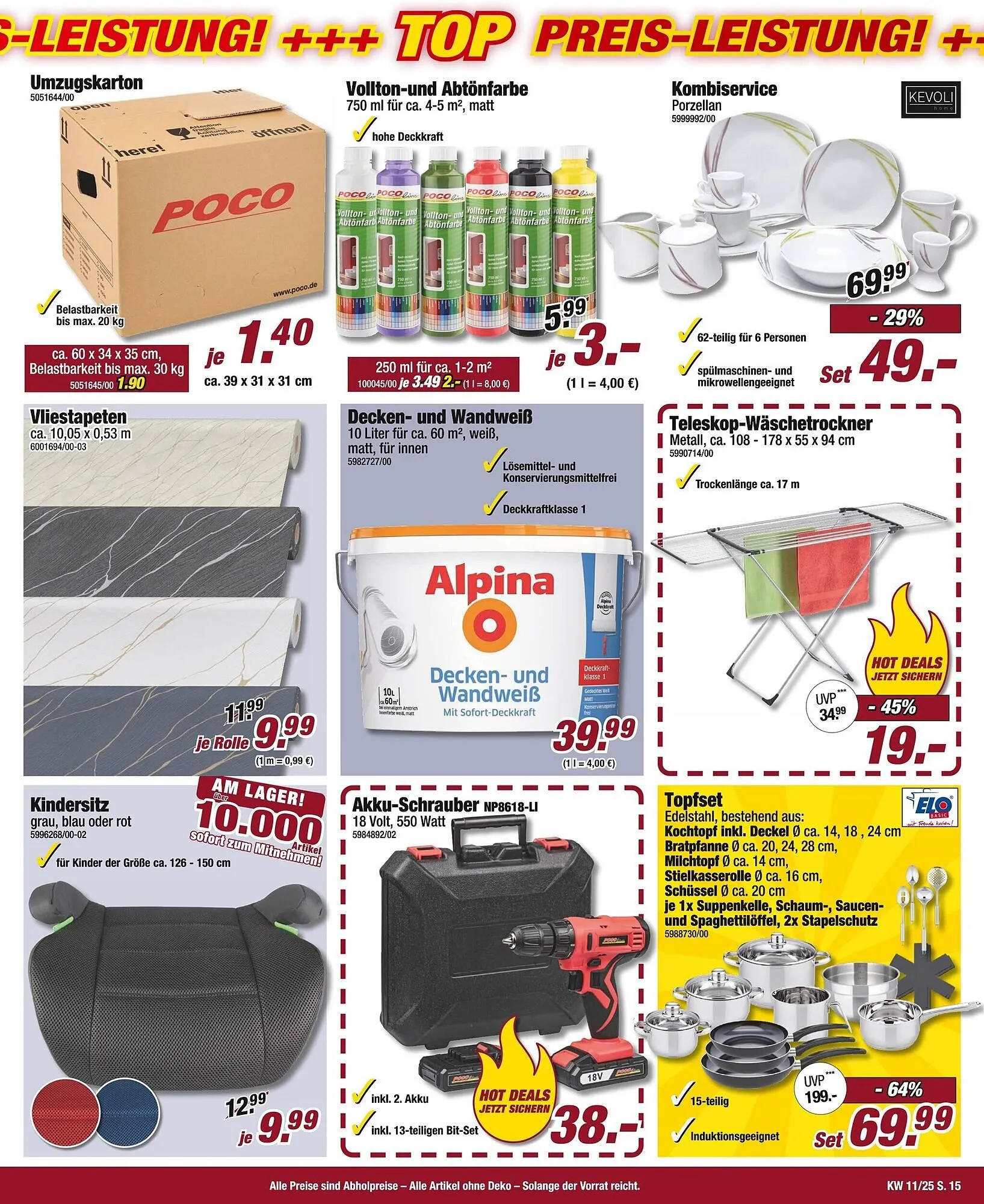 Poco Prospekt von 8. März bis 14. März 2025 - Prospekt seite 15