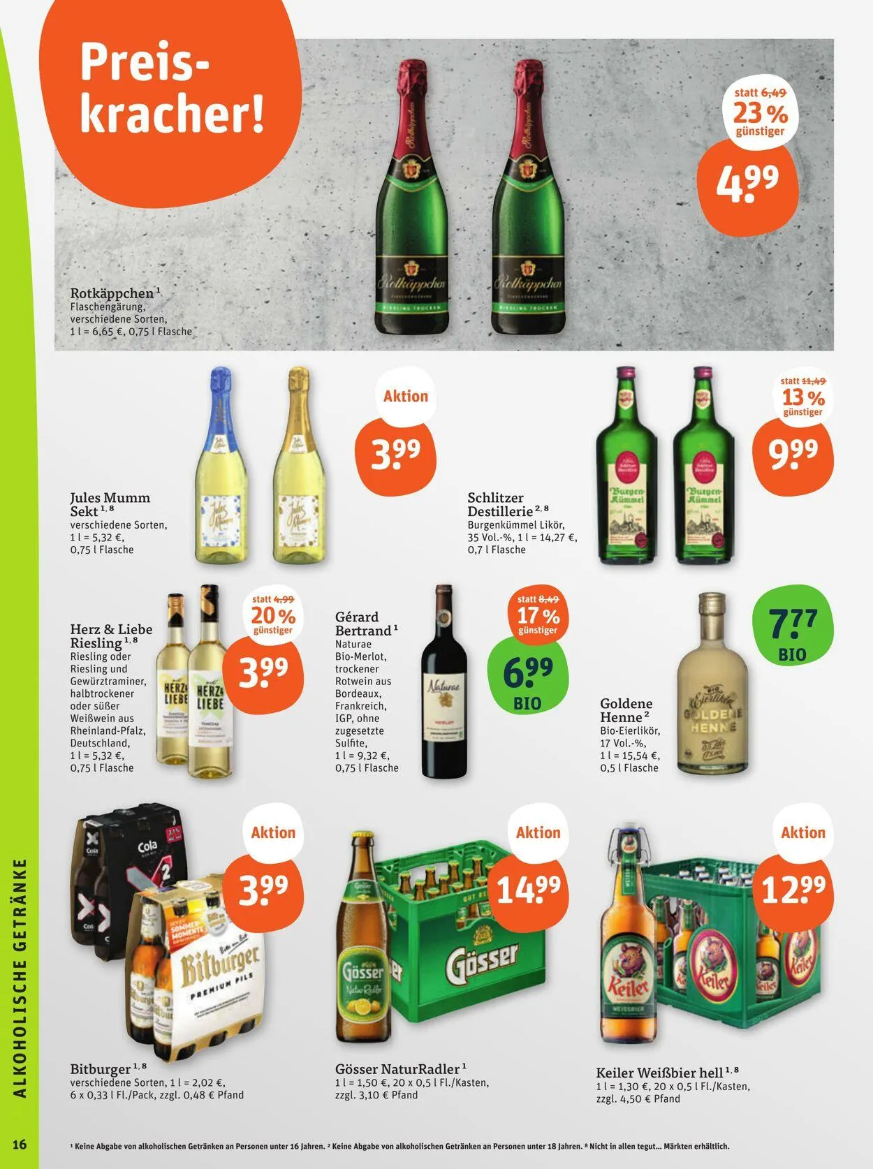 Tegut Aktueller Prospekt von 14. Juli bis 20. Juli 2025 - Prospekt seite 18