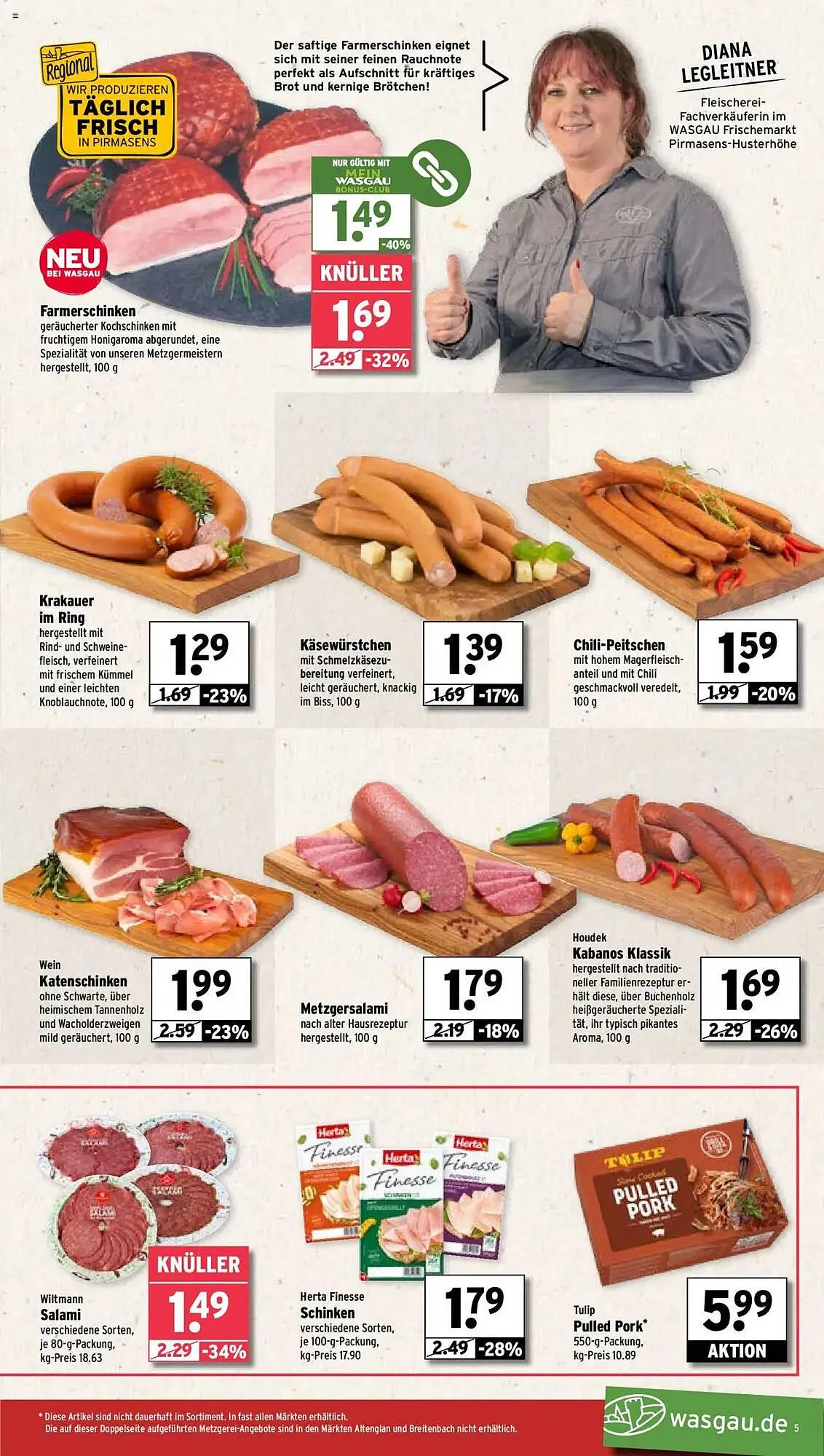 Wasgau Prospekt von 28. April bis 3. Mai 2025 - Prospekt seite 6