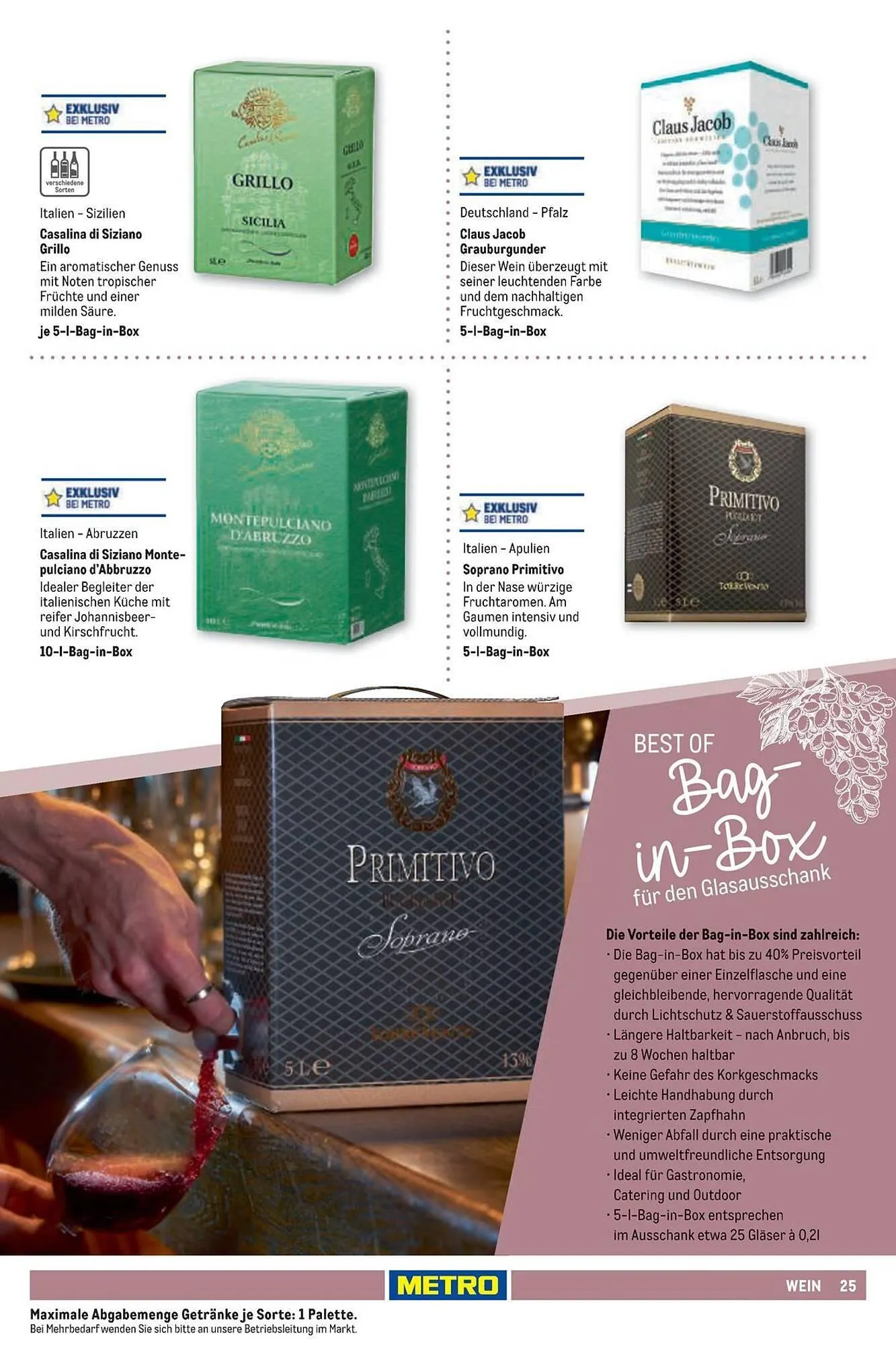 METRO Prospekt von 25. März bis 8. April 2026 - Prospekt seite 25