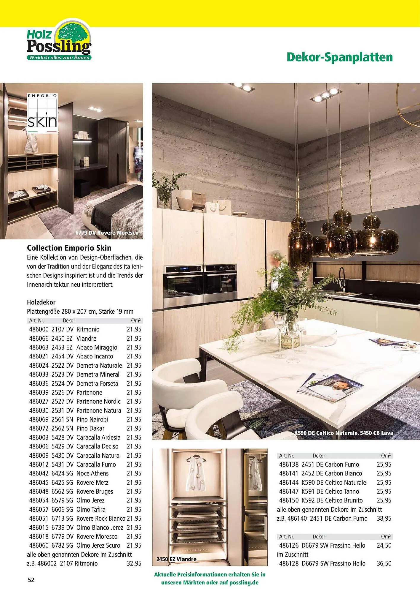 Holz Possling Prospekt von 31. März bis 30. Juni 2025 - Prospekt seite 52