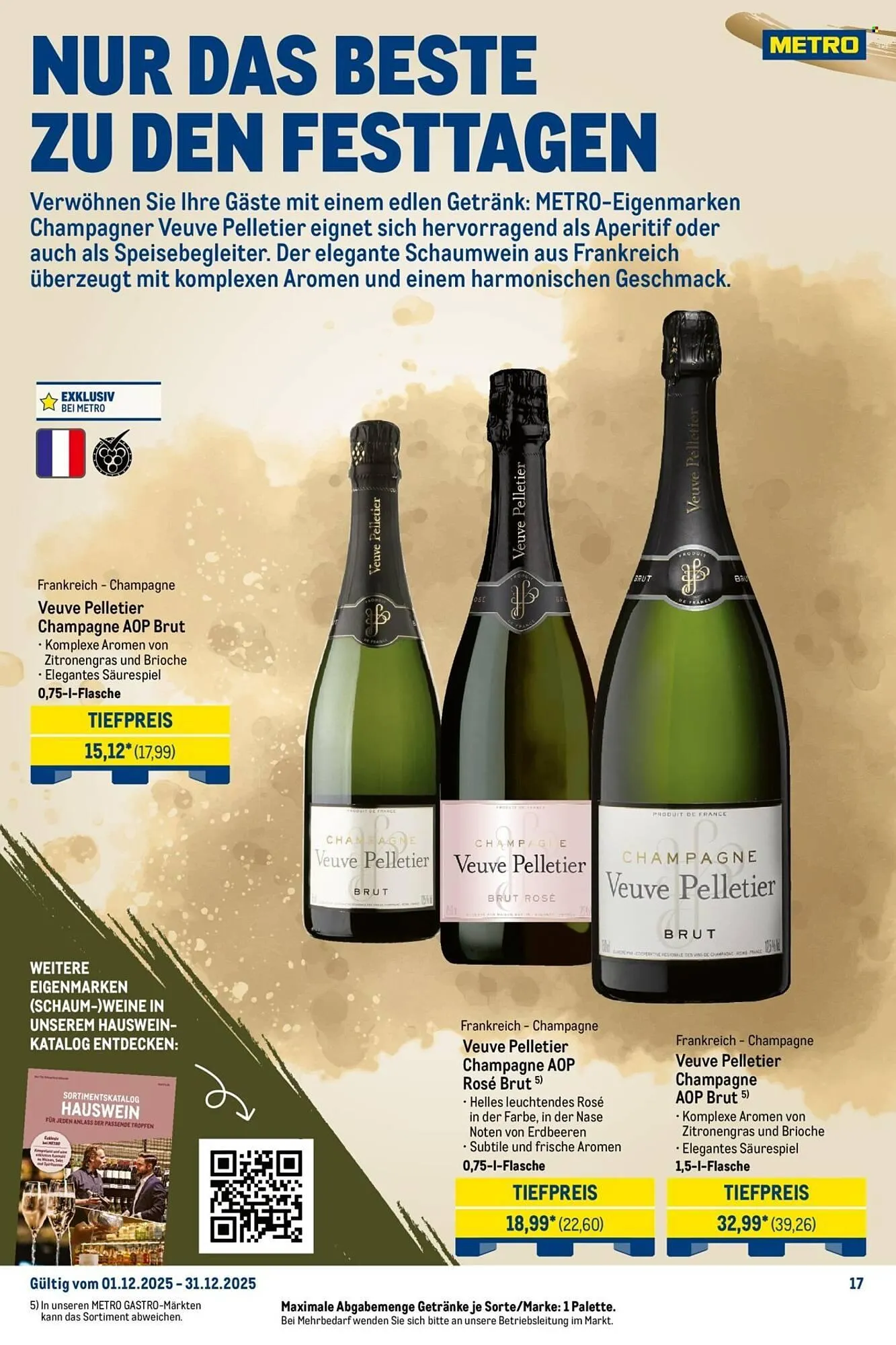 METRO Prospekt von 1. Dezember bis 31. Dezember 2025 - Prospekt seite 17
