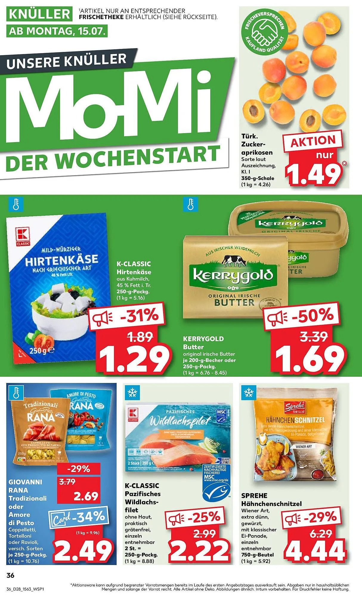 Kaufland Prospekt von 10. Juli bis 17. Juli 2024 - Prospekt seite 36