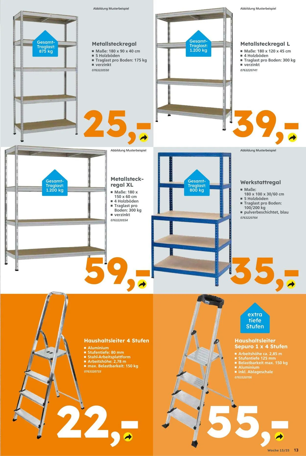 Globus Baumarkt Aktueller Prospekt von 23. März bis 29. März 2025 - Prospekt seite 13