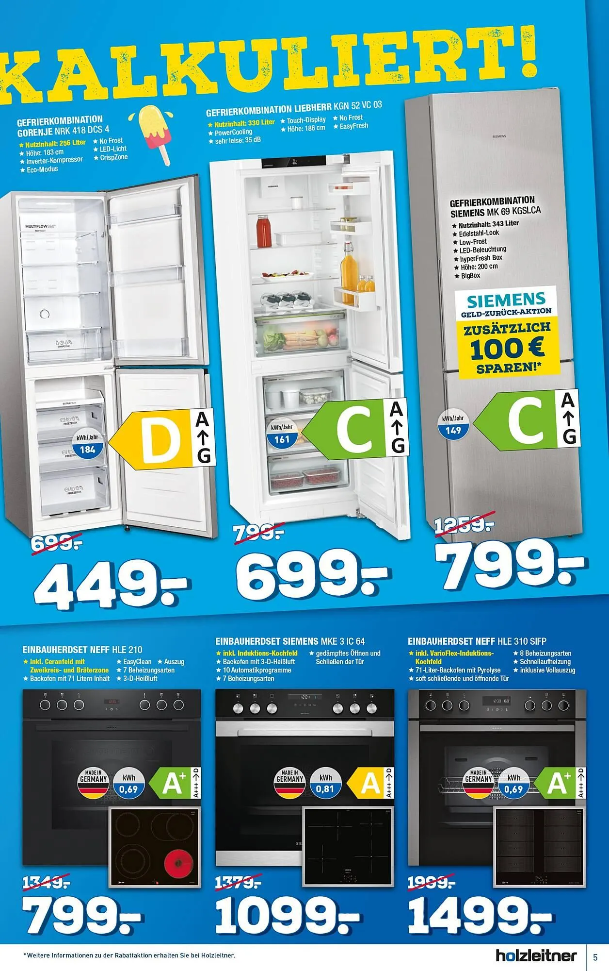 Holzleitner Prospekt von 29. Juni bis 27. Juli 2025 - Prospekt seite 5