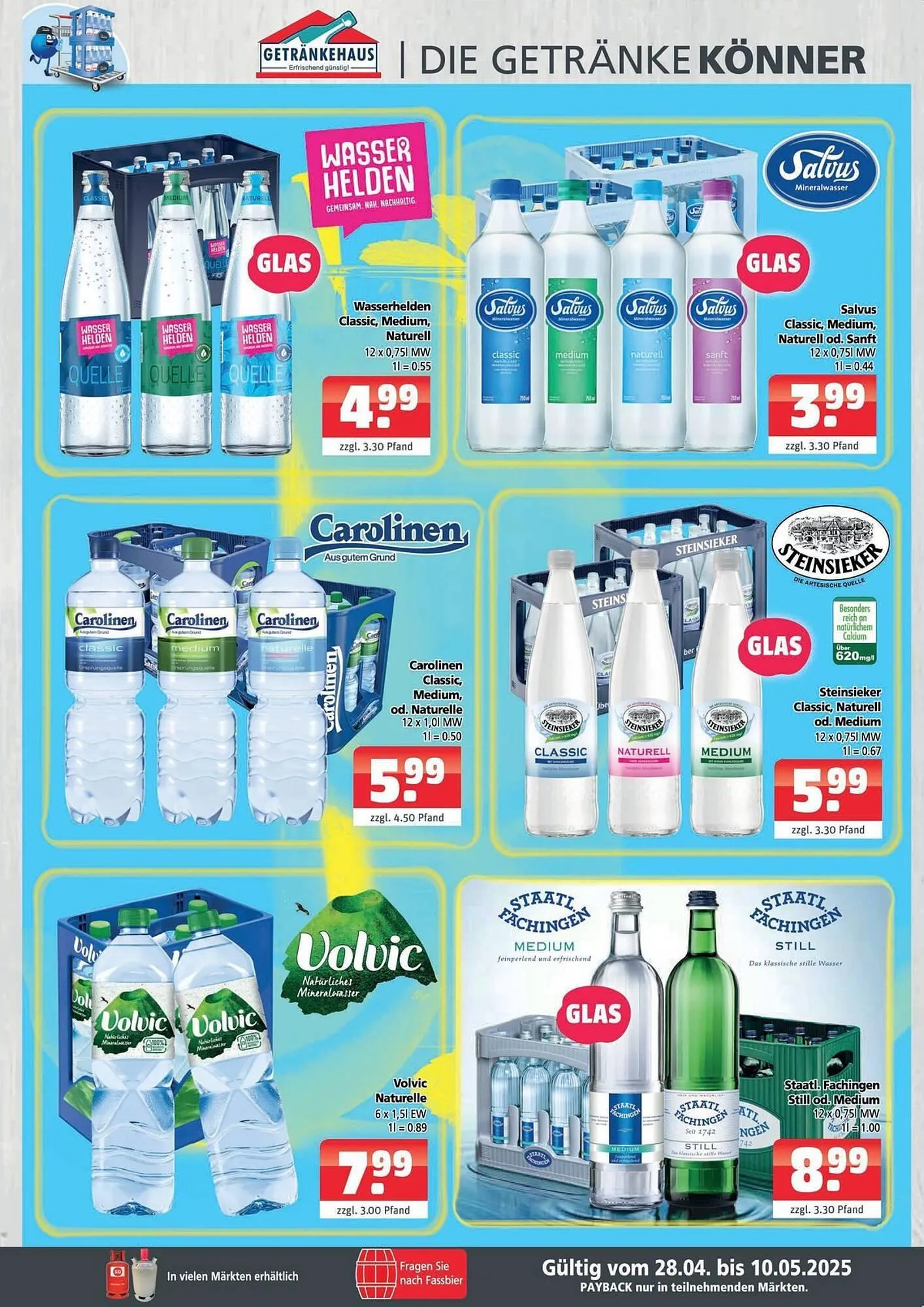 Getränkehaus Prospekt von 28. April bis 10. Mai 2025 - Prospekt seite 3