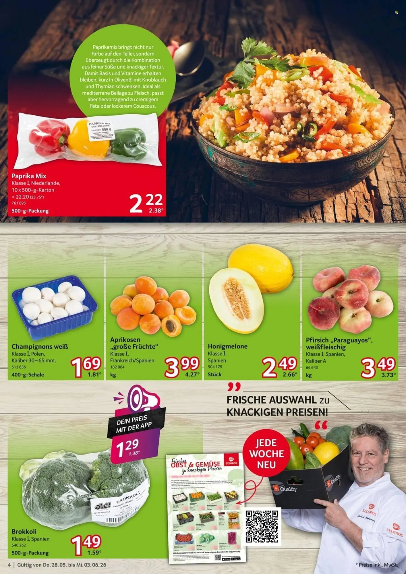 Selgros Prospekt von 28. Mai bis 3. Juni 2026 - Prospekt seite 4