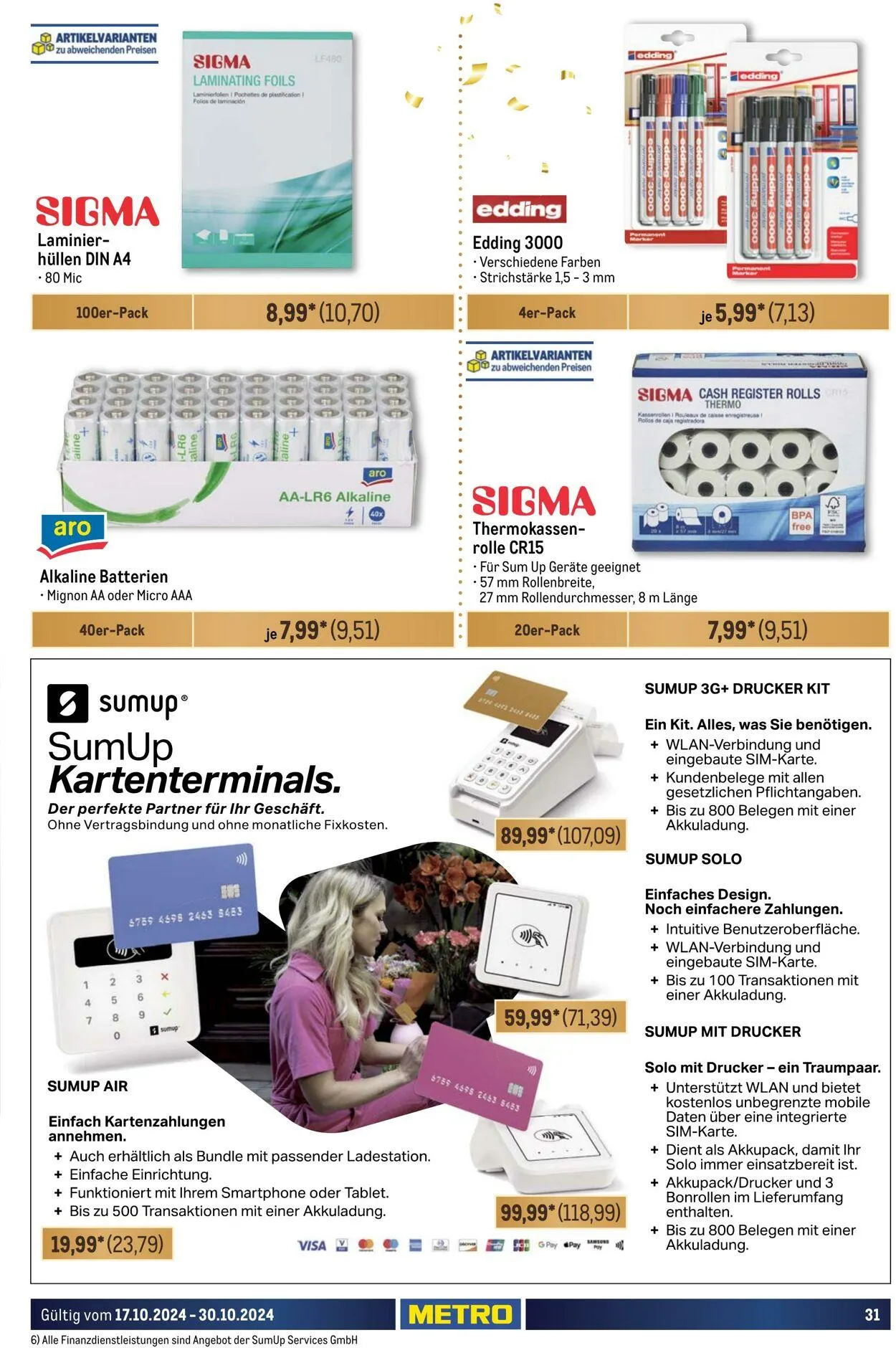 Metro Aktueller Prospekt von 4. September bis 18. September 2025 - Prospekt seite 33
