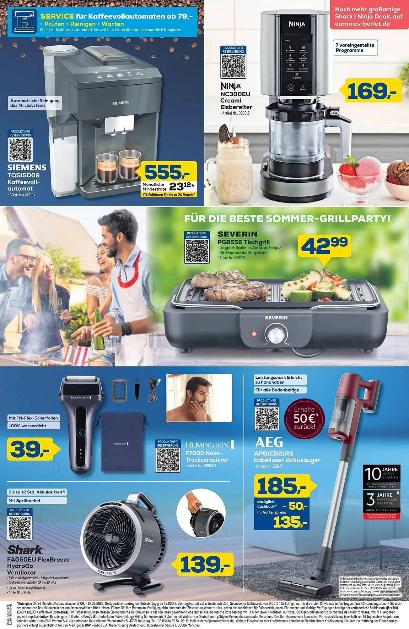 Euronics Berlet Prospekt von 19. Juni bis 28. Juni 2025 - Prospekt seite 6