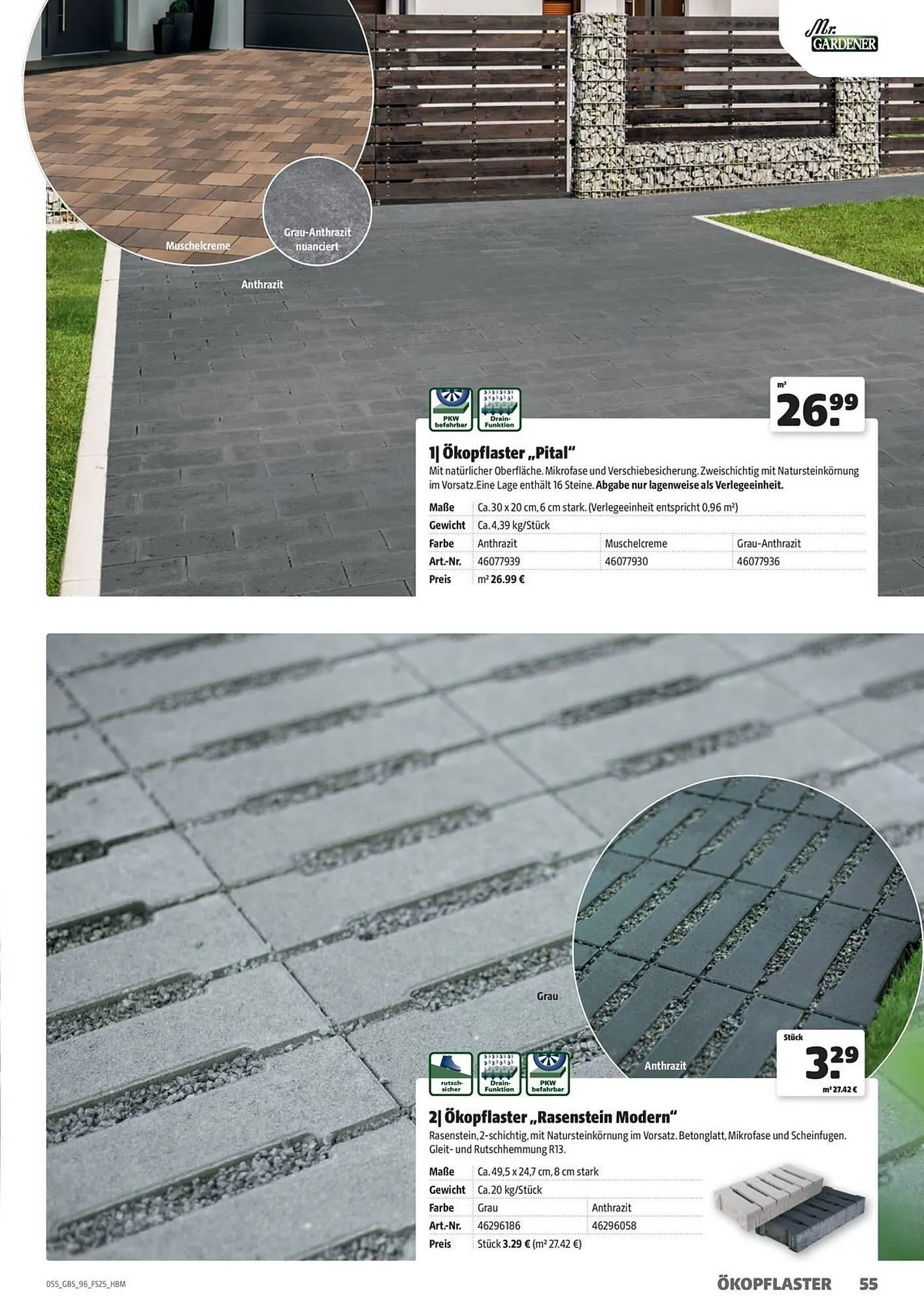 Hagebau Prospekt von 19. September bis 31. Dezember 2025 - Prospekt seite 55