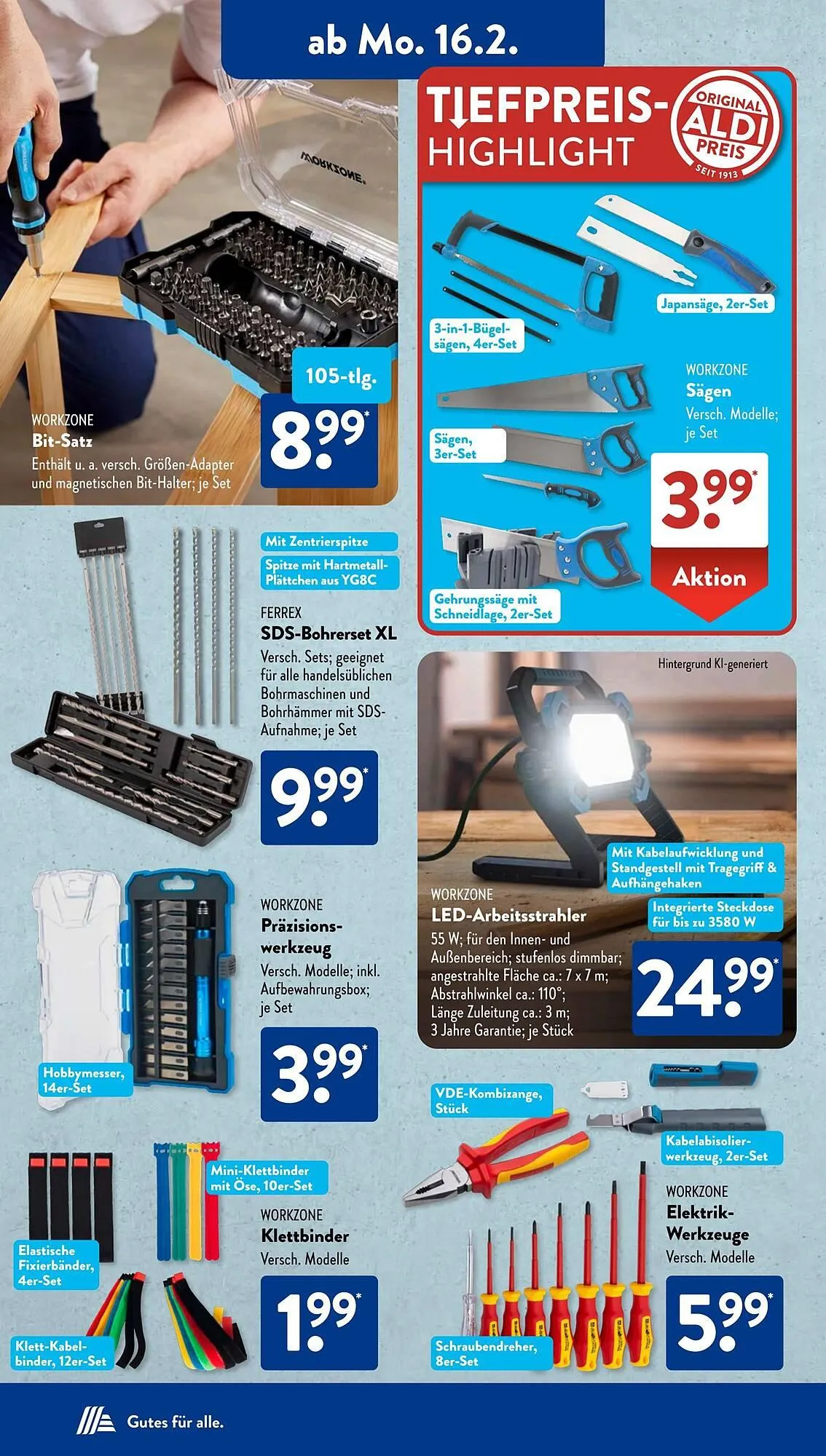 Aldi Süd Prospekt von 16. Februar bis 22. Februar 2026 - Prospekt seite 2