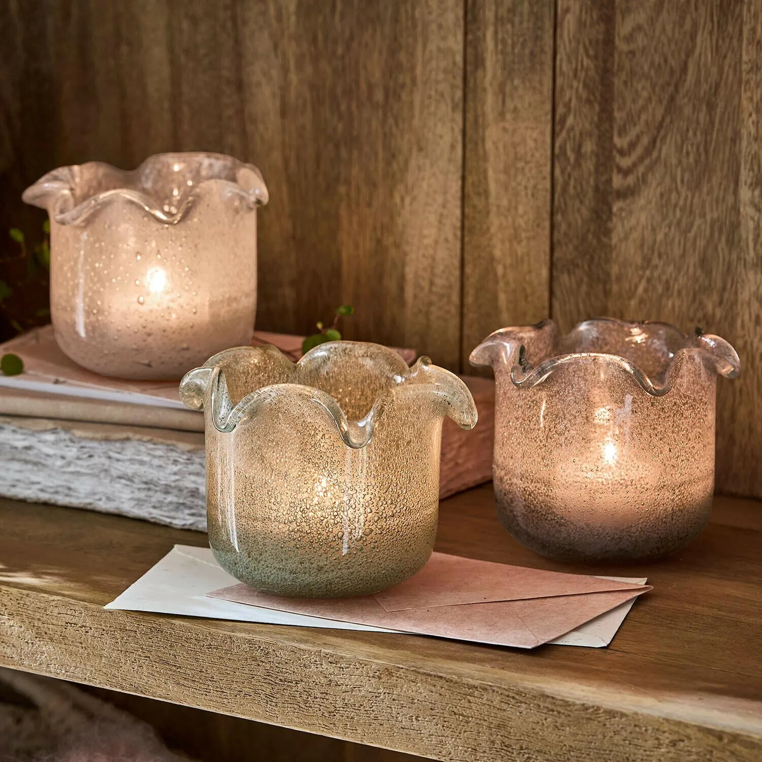 Windlicht 3er Set Venara