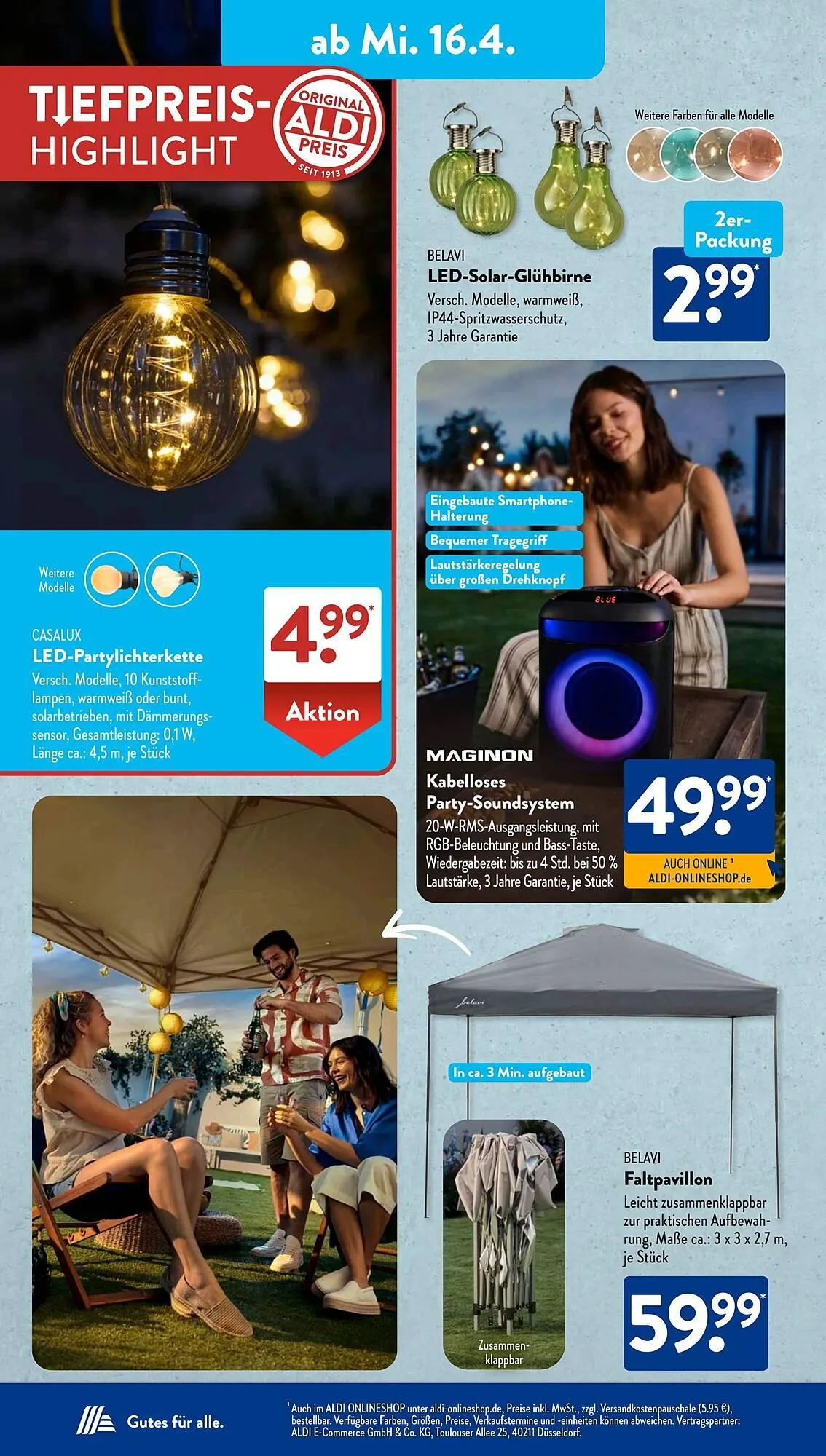 Aldi Süd Prospekt von 14. April bis 20. April 2025 - Prospekt seite 13