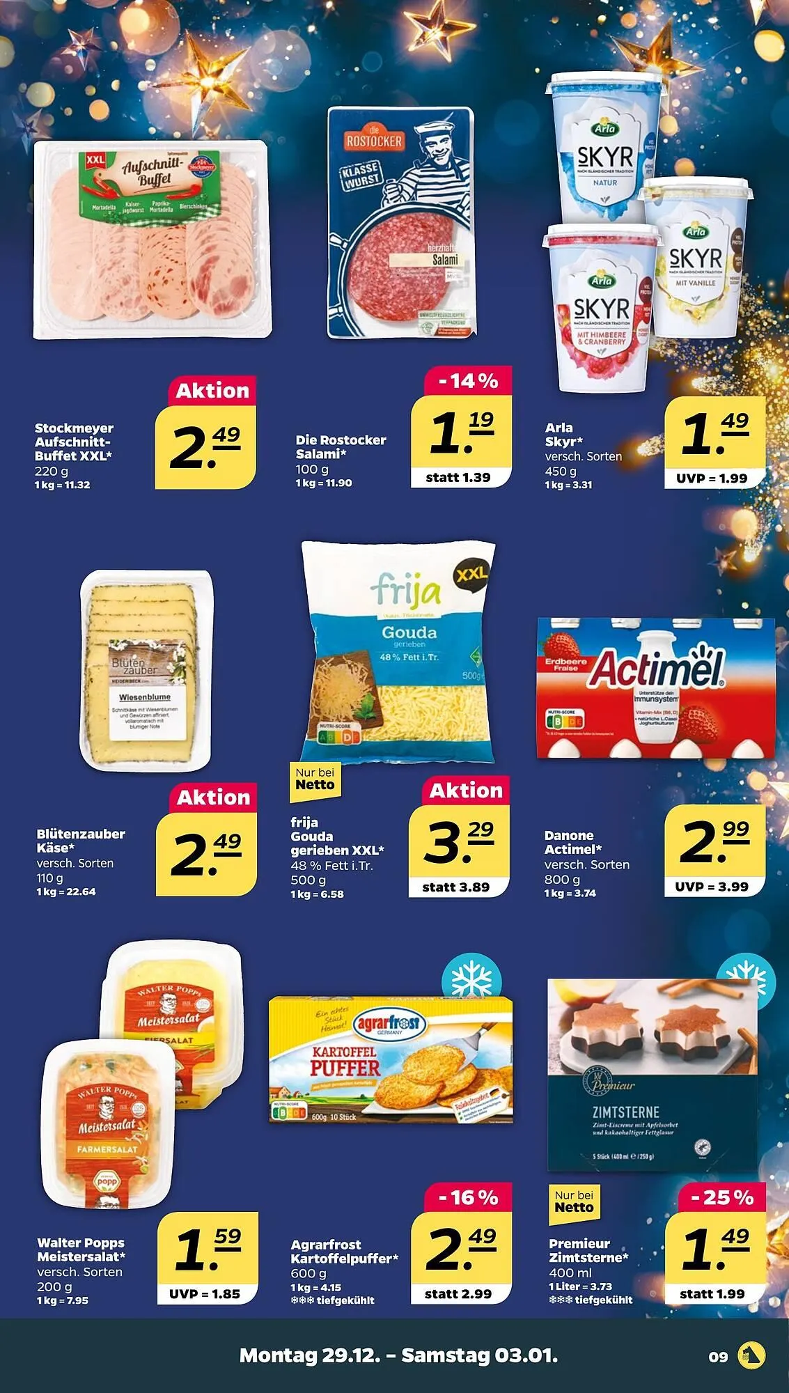 NETTO Prospekt von 29. Dezember bis 3. Januar 2026 - Prospekt seite 9