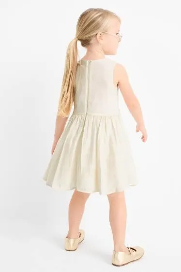 Floral - dress - textured