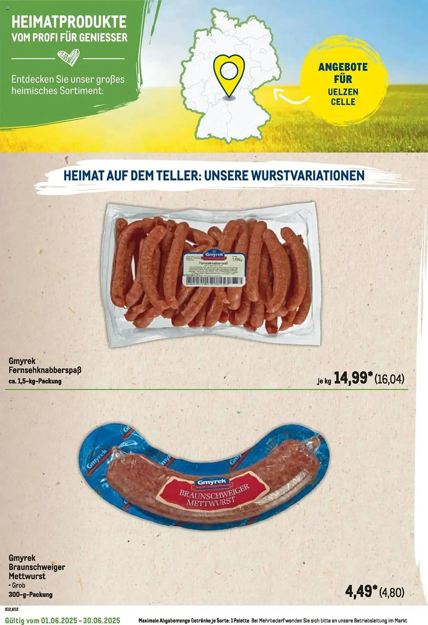 METRO Prospekt von 1. Juni bis 30. Juni 2025 - Prospekt seite 284