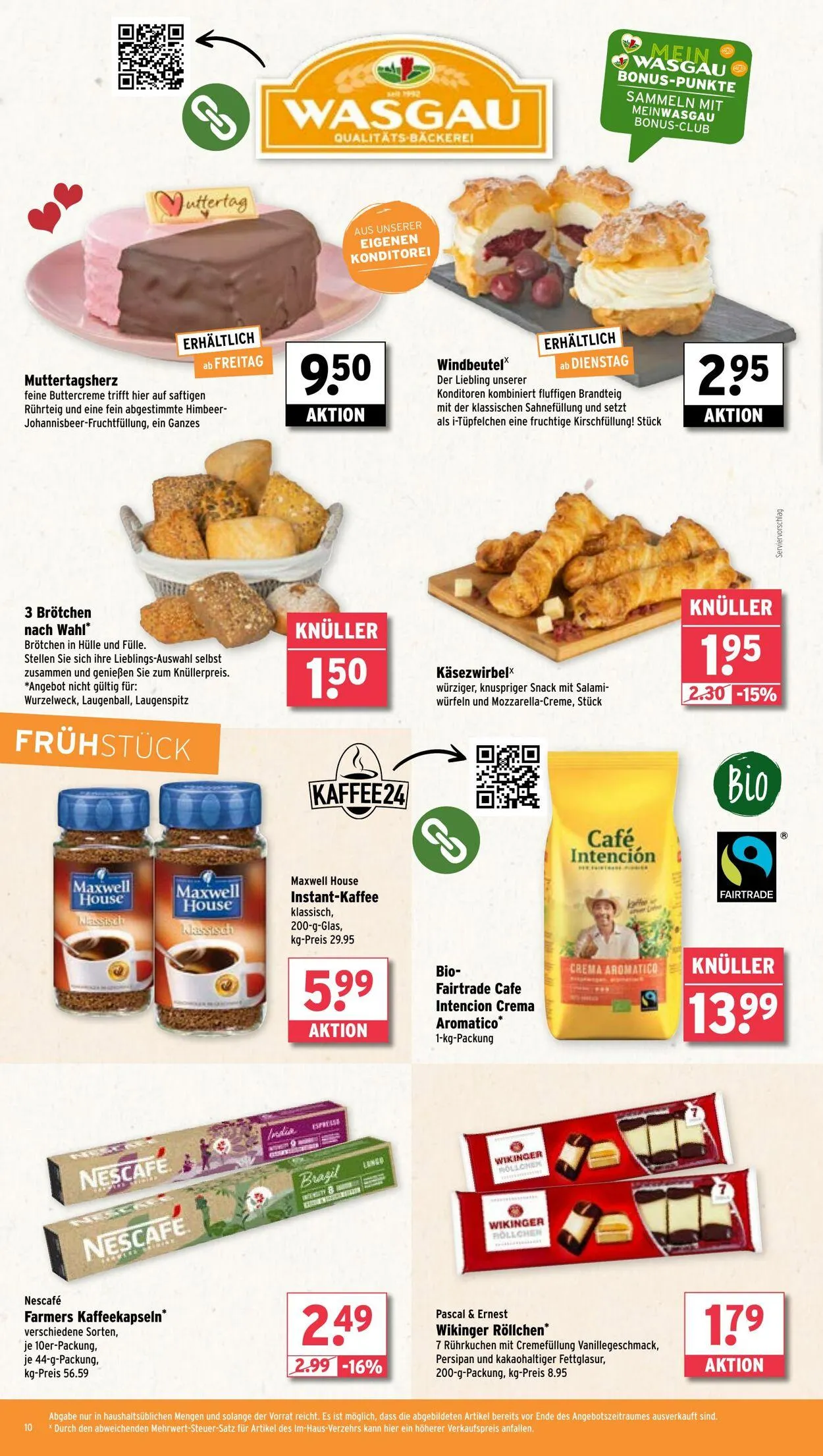 Wasgau von 5. Mai bis 10. Mai 2025 - Prospekt seite 10