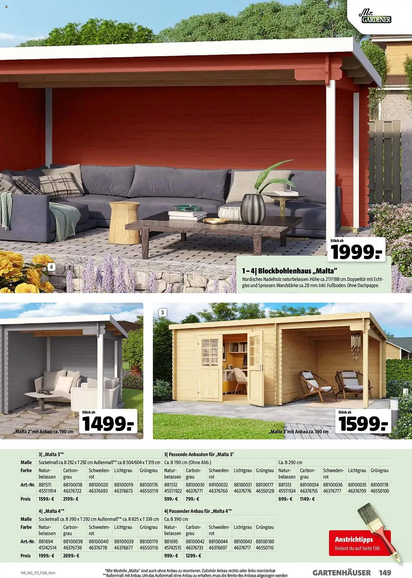 Hagebau Prospekt von 2. März bis 31. Dezember 2026 - Prospekt seite 149