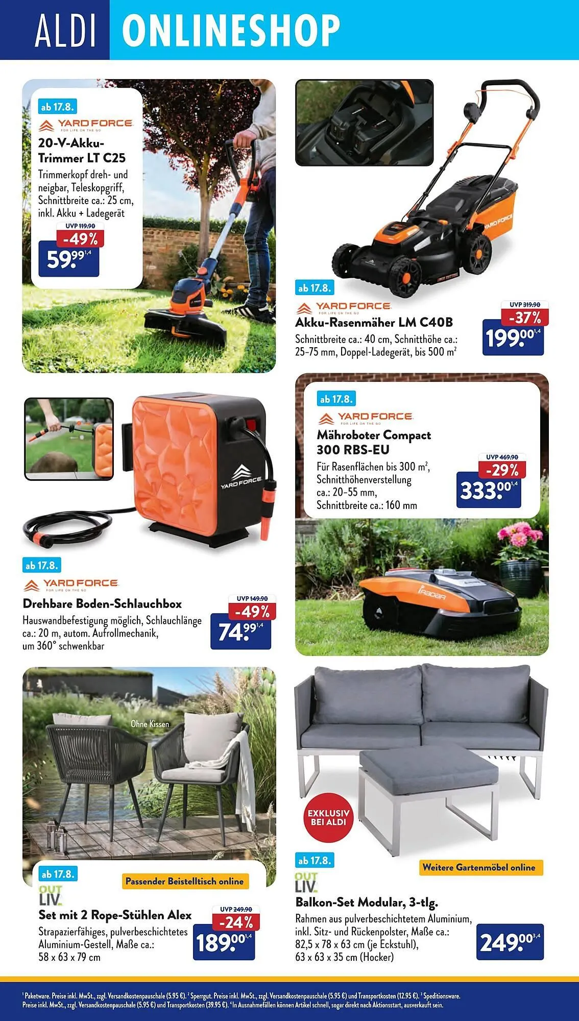 Aldi Süd Prospekt von 18. August bis 24. August 2025 - Prospekt seite 23