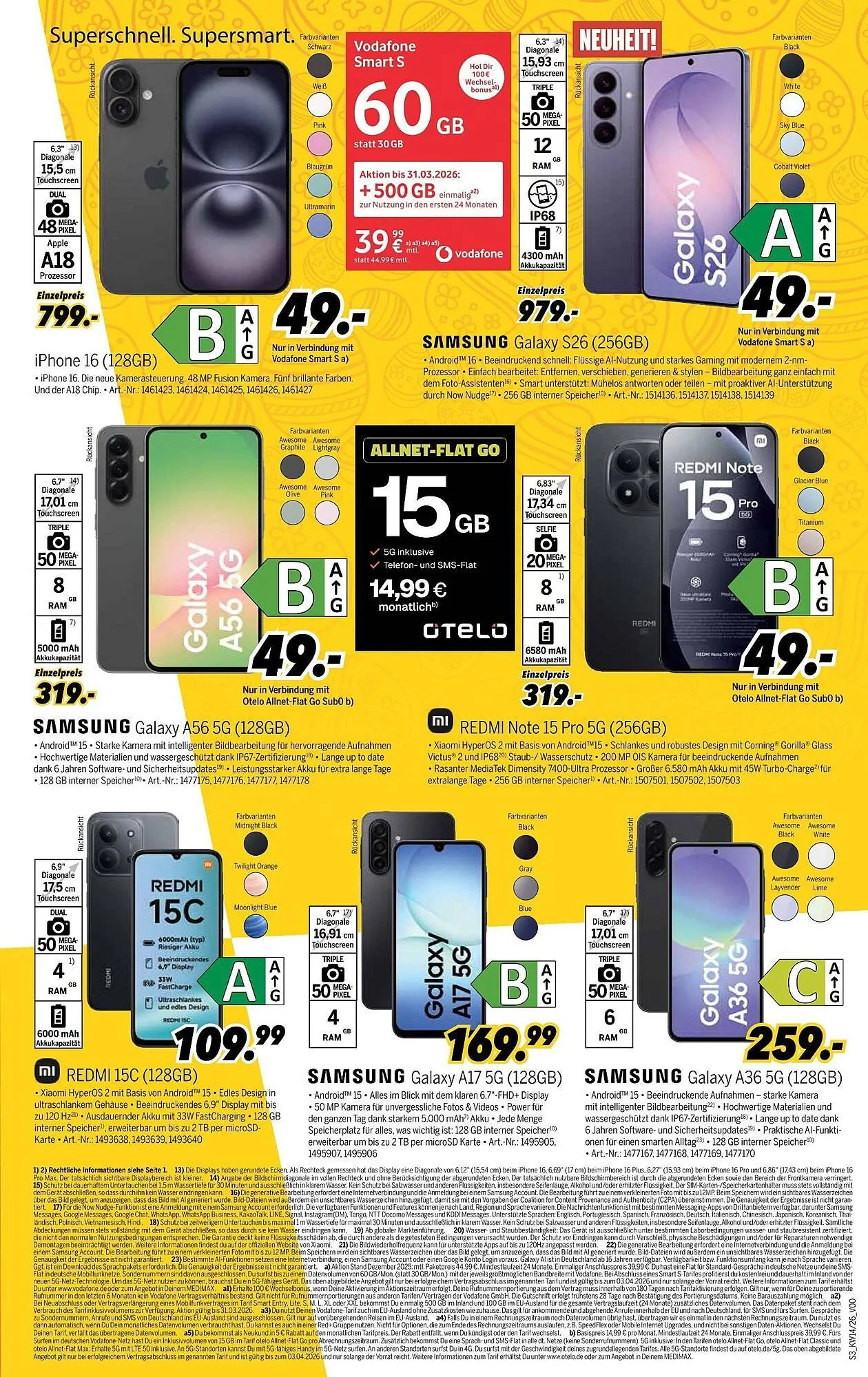 MEDIMAX Prospekt von 27. März bis 3. April 2026 - Prospekt seite 3