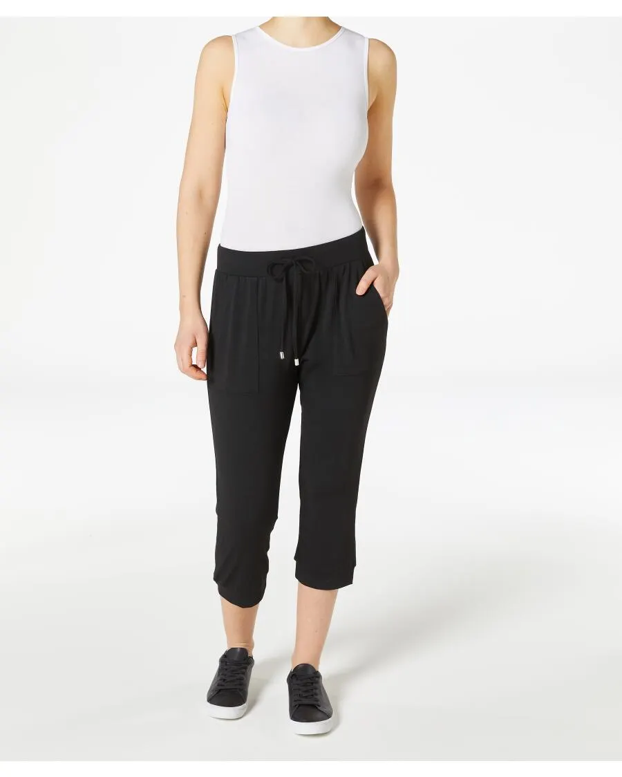 Freizeithose in Caprilänge