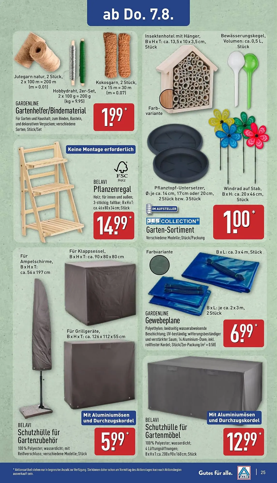 Aldi Nord Prospekt von 4. August bis 9. August 2025 - Prospekt seite 25