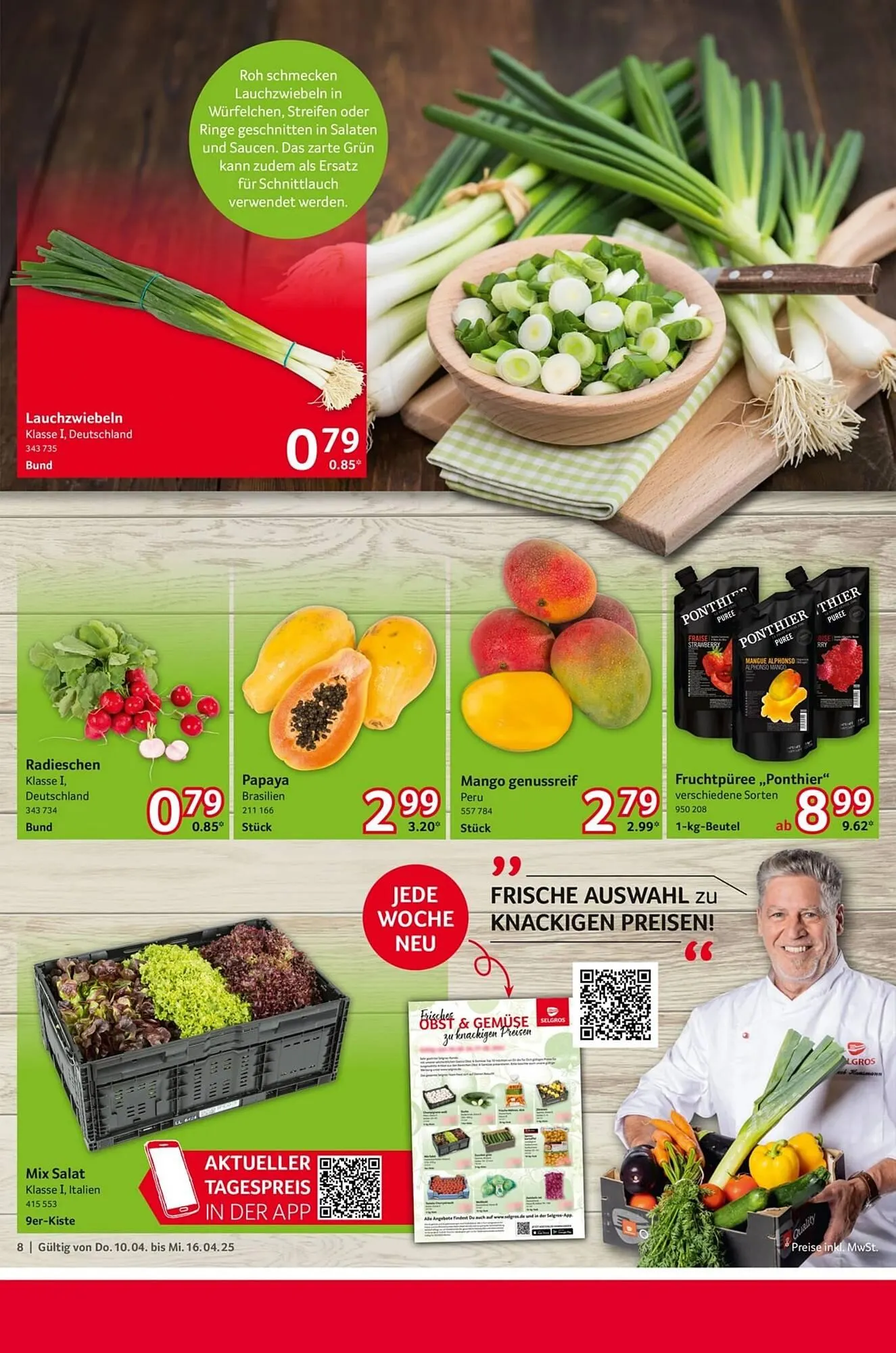 Selgros Prospekt von 10. April bis 17. April 2025 - Prospekt seite 8