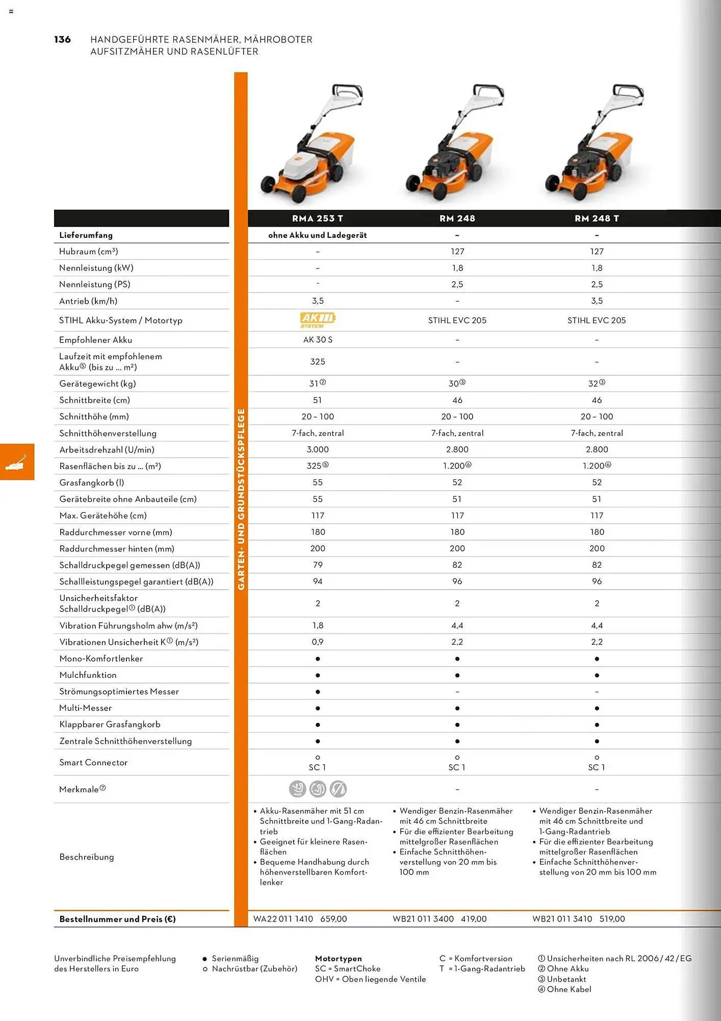 STIHL Prospekt von 1. Januar bis 31. Dezember 2026 - Prospekt seite 136