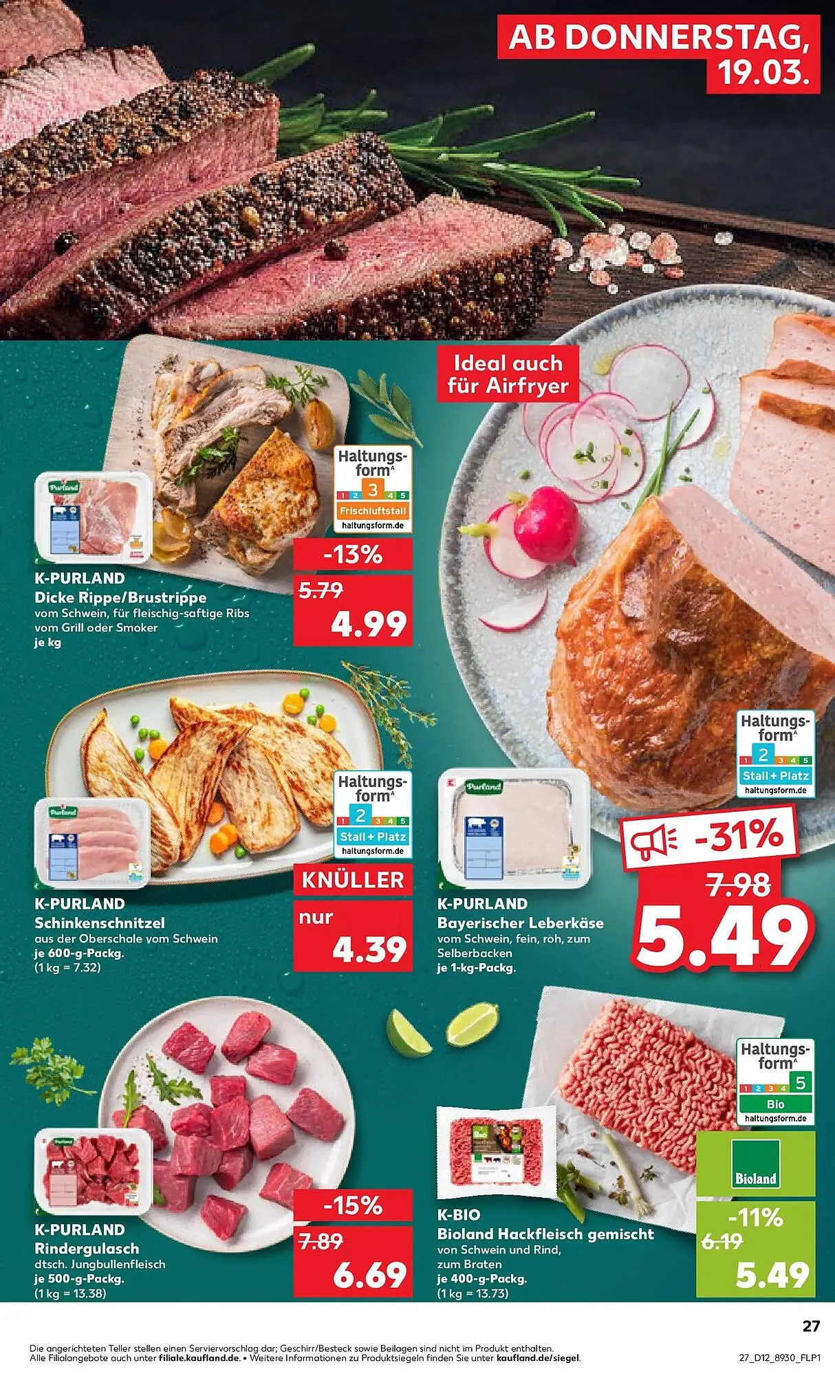 Kaufland Prospekt von 15. März bis 18. März 2026 - Prospekt seite 39