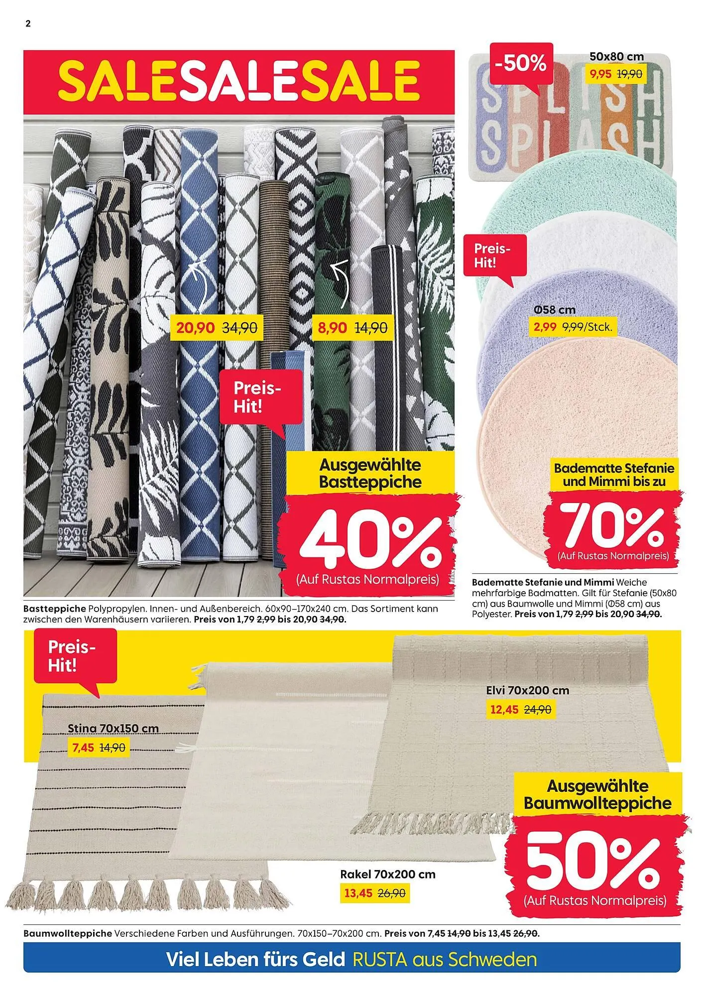 Rusta Prospekt von 7. Juli bis 12. Juli 2025 - Prospekt seite 2